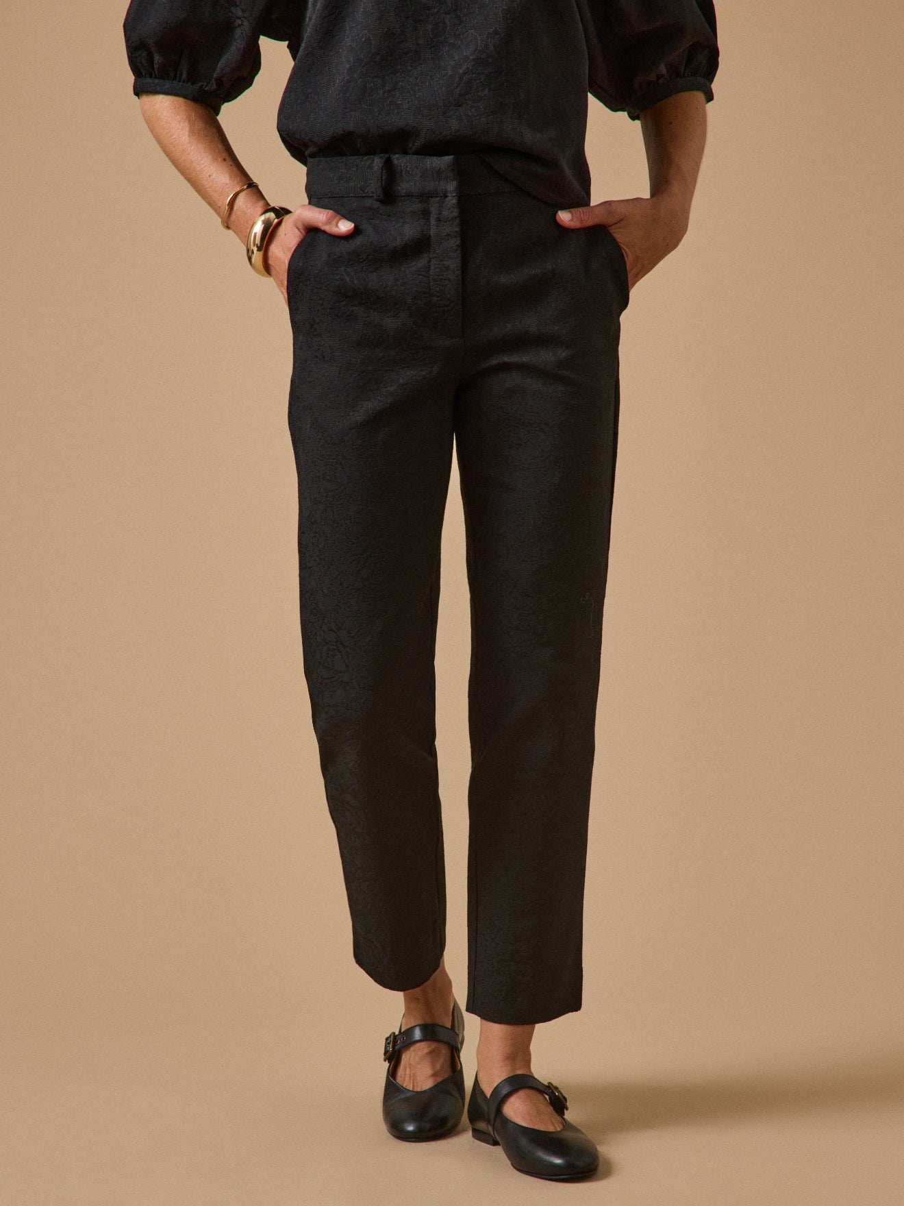 Pantalon cigarette raccourci Léo, CYRILLUS