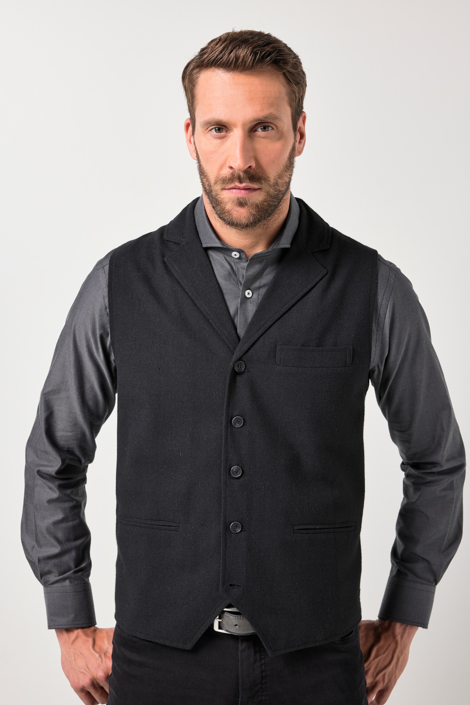 Gilet en tweed, finition FLEXNAMIC®, JP1880