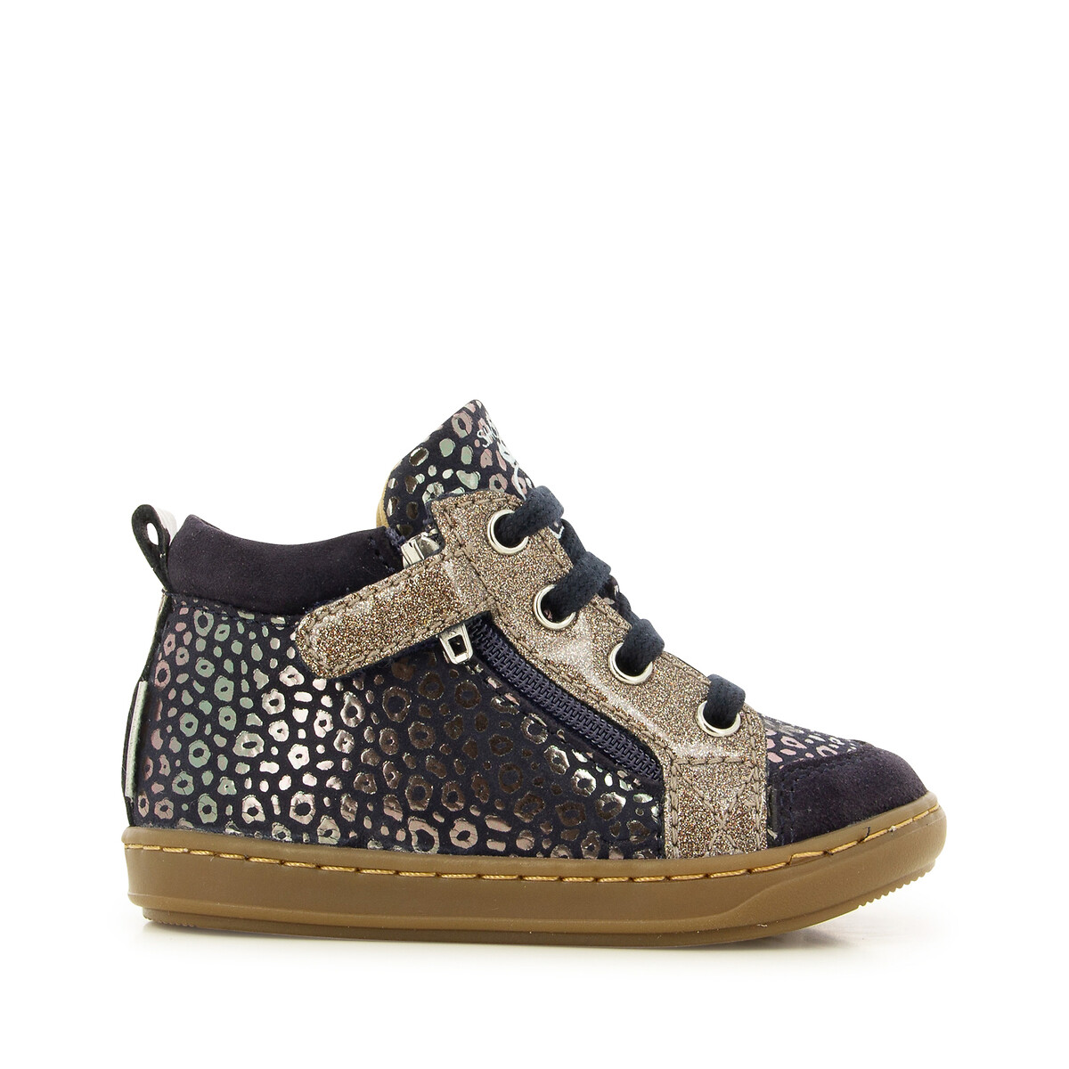 Sneakers bouba zip donkerblauw Shoo Pom | La Redoute