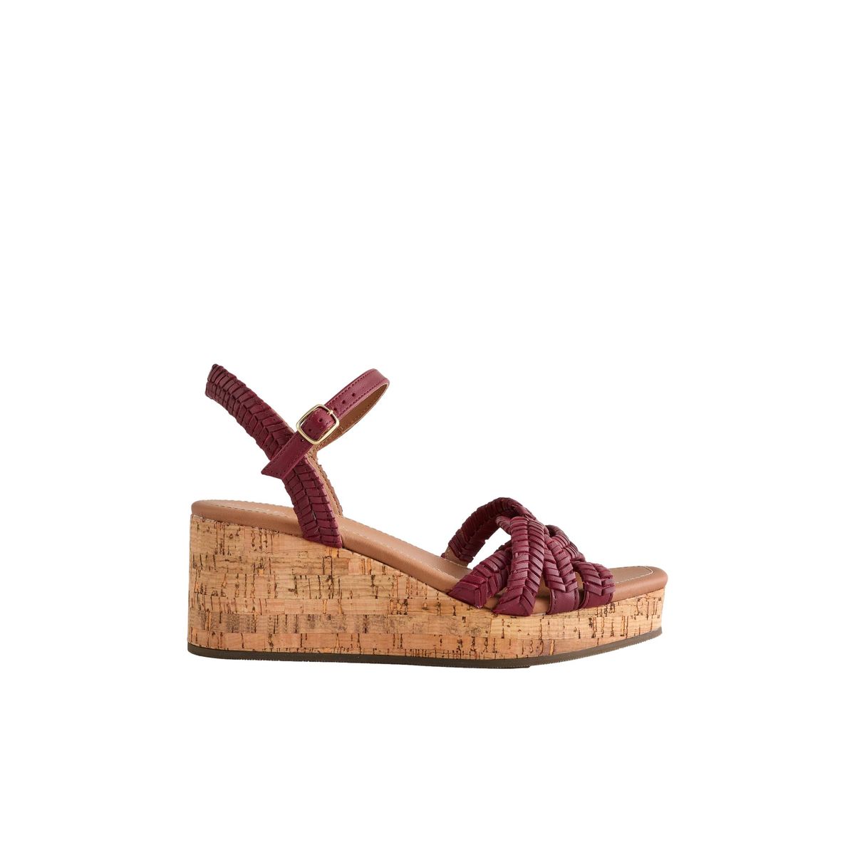 Chaussures compensées cuir forever comfort®, NEXT