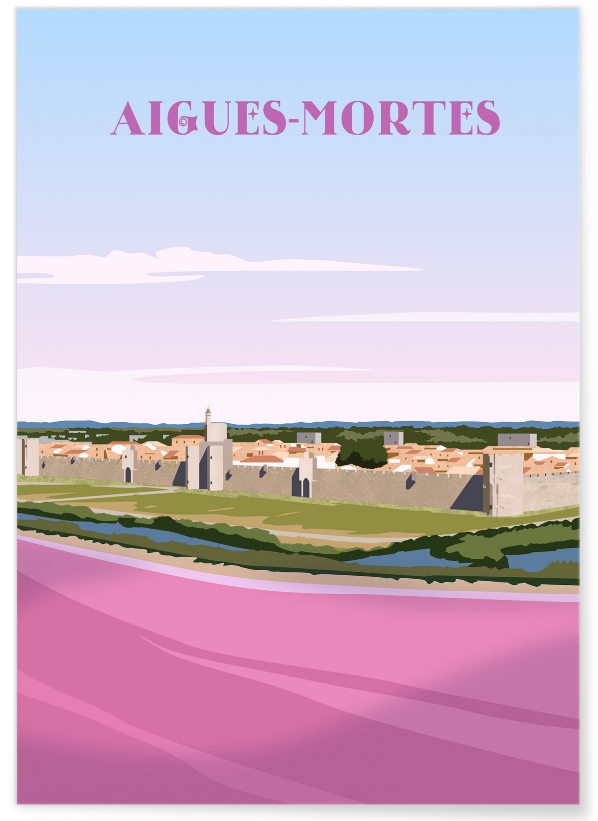 Affiche ville Aigues-Mortes, L'AFFICHERIE