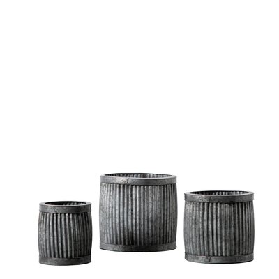 Set of 3 Round Planters SO'HOME