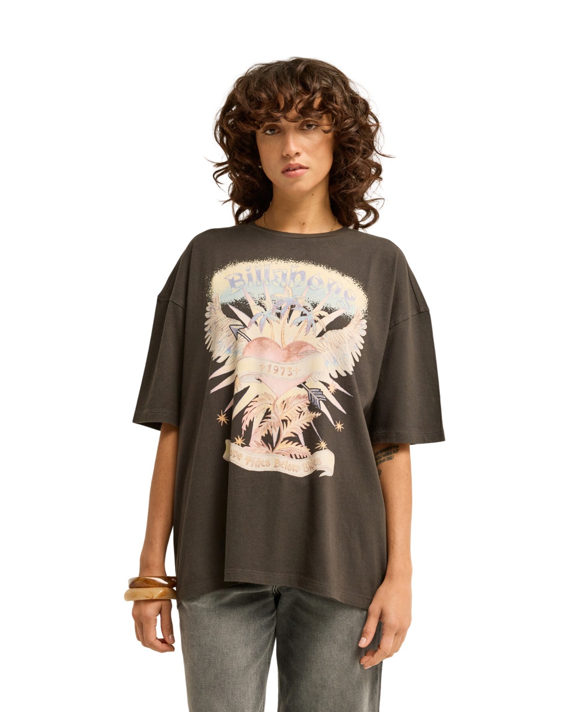 T-shirt oversize POUR YOUR HEART, BILLABONG