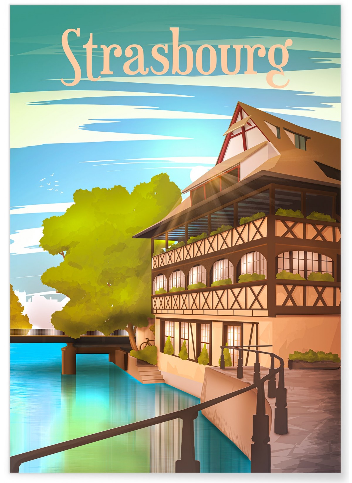 Affiche ville Strasbourg, L'AFFICHERIE