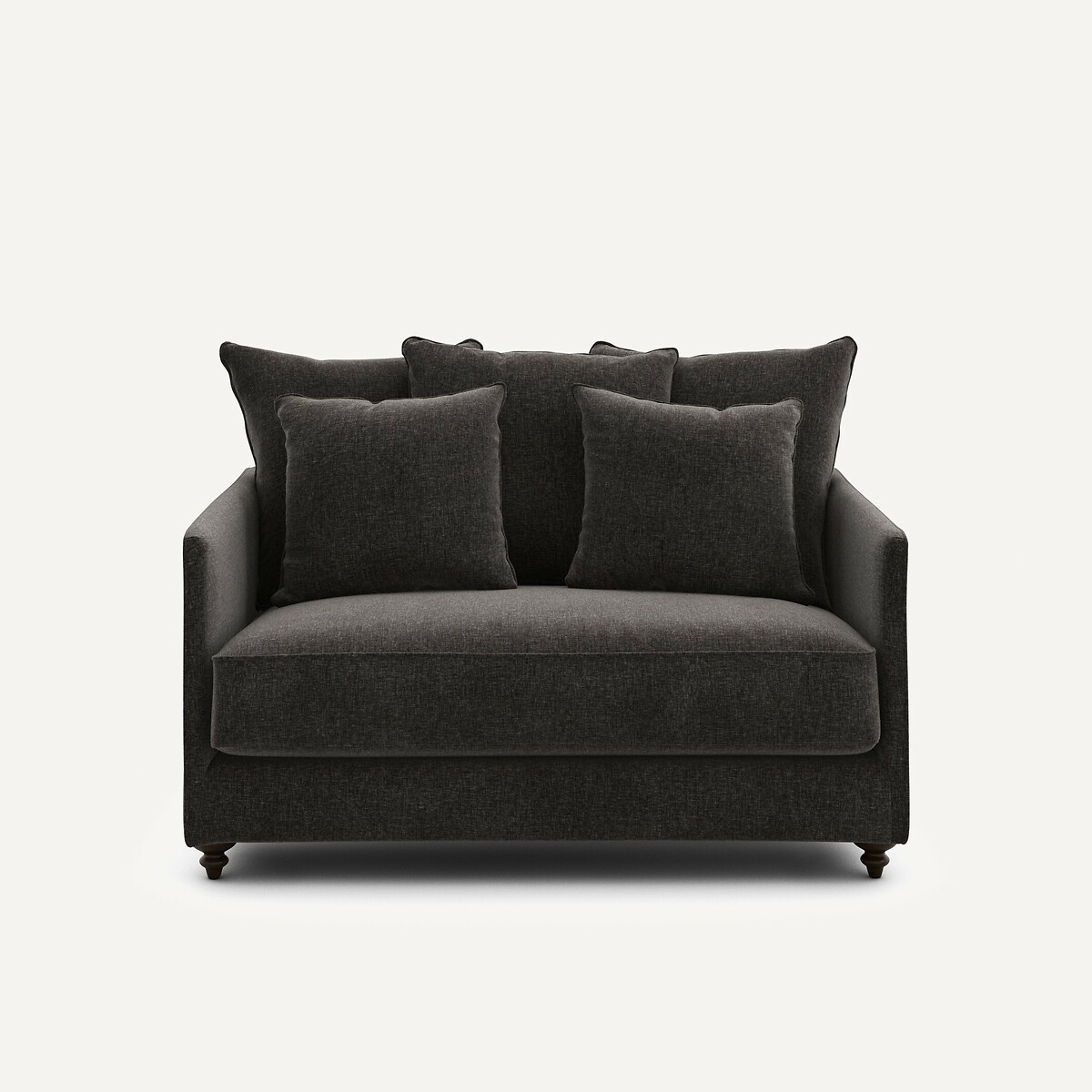 Canapé 2P convertible velours chenille, Lazare, AM.PM