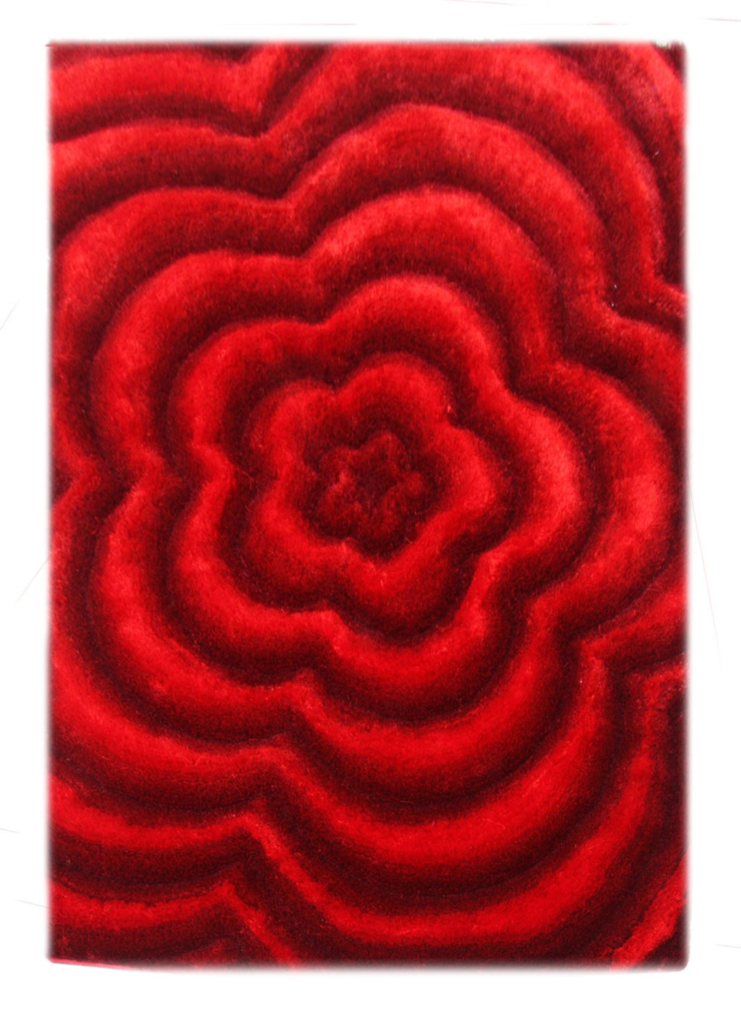 Tapis salon Landscape tufté main épais, THEKO