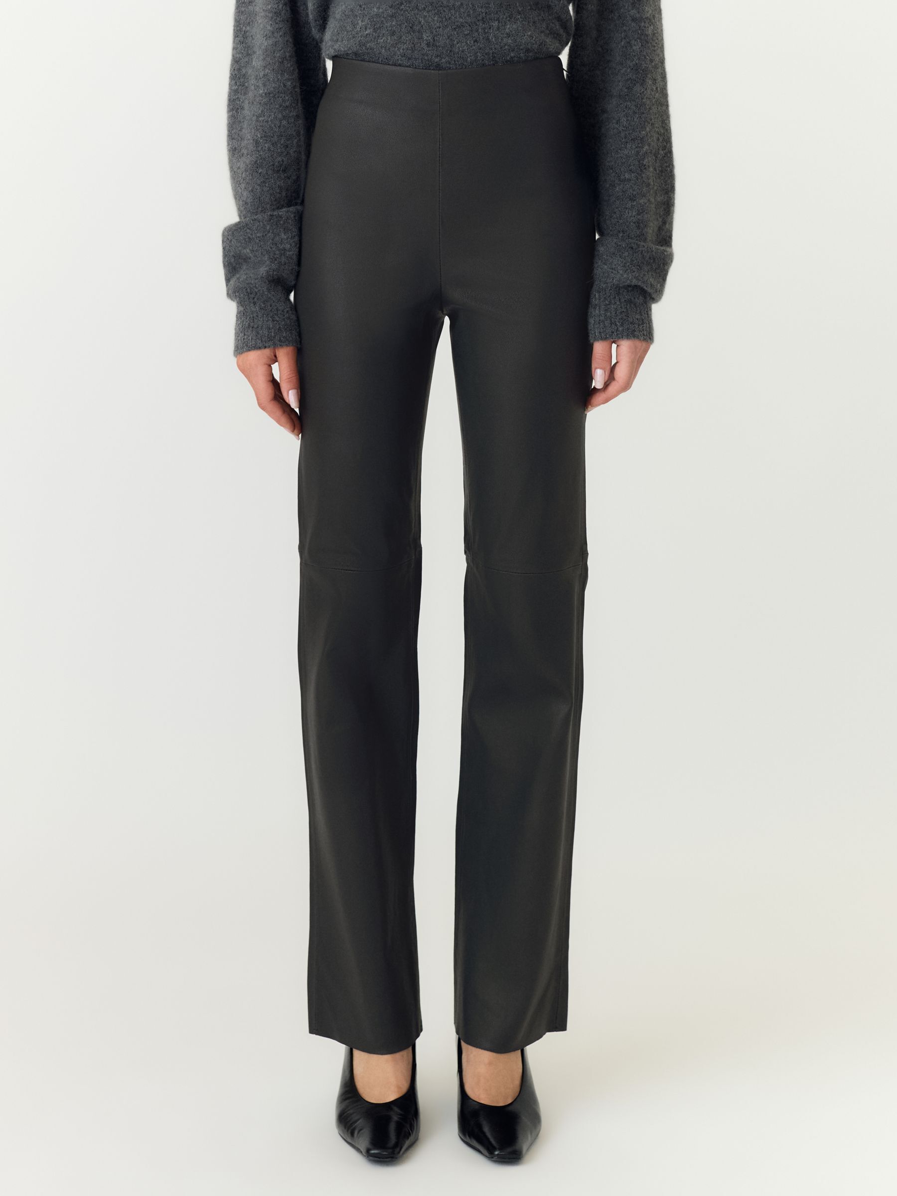 Pantalon En Cuir, YAS