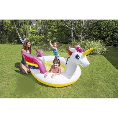 Piscinette Fontaine Gonflable Licorne INTEX