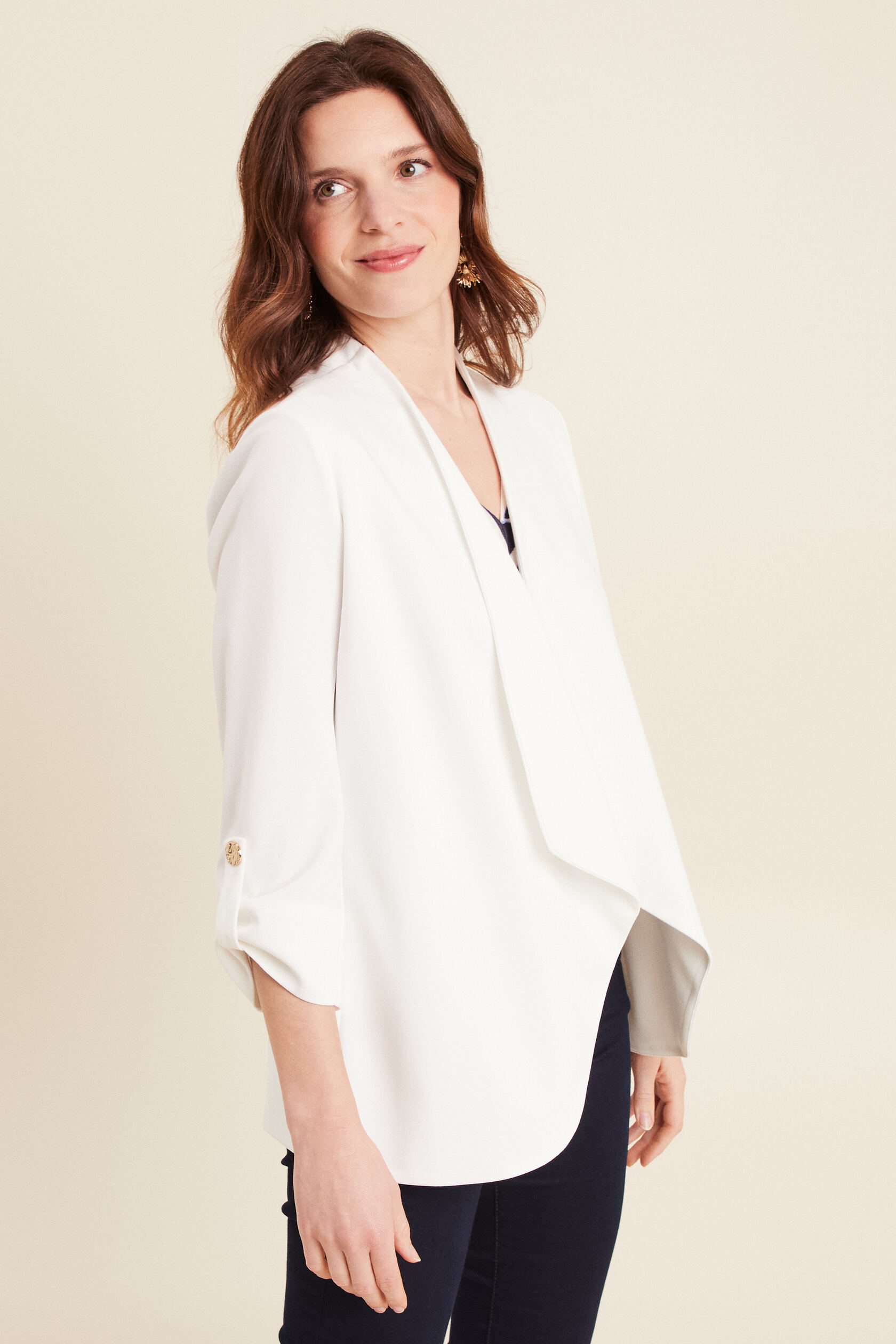 Veste esprit tailleur cascade, BREAL