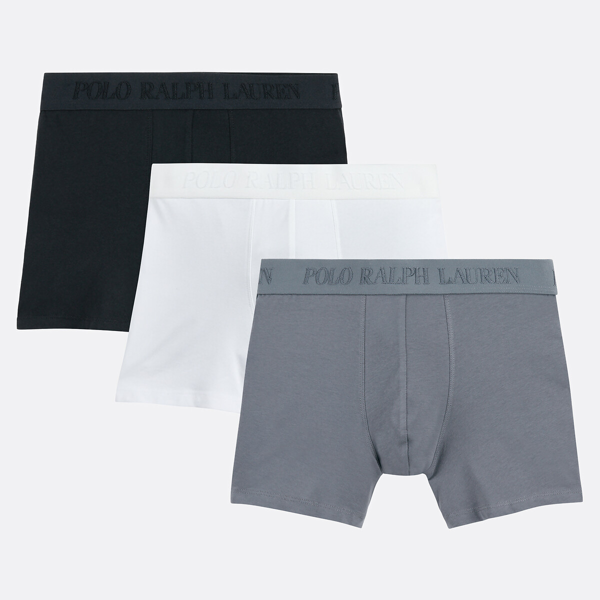 Lot de 3 boxers en coton stretch
