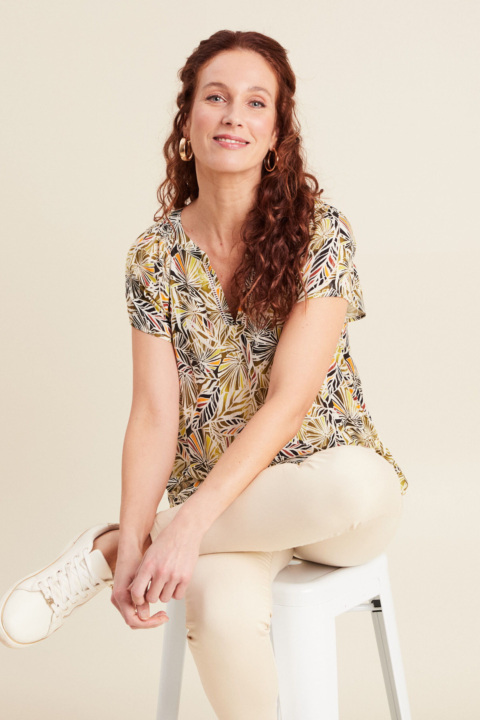 Blouse manches courtes, BREAL