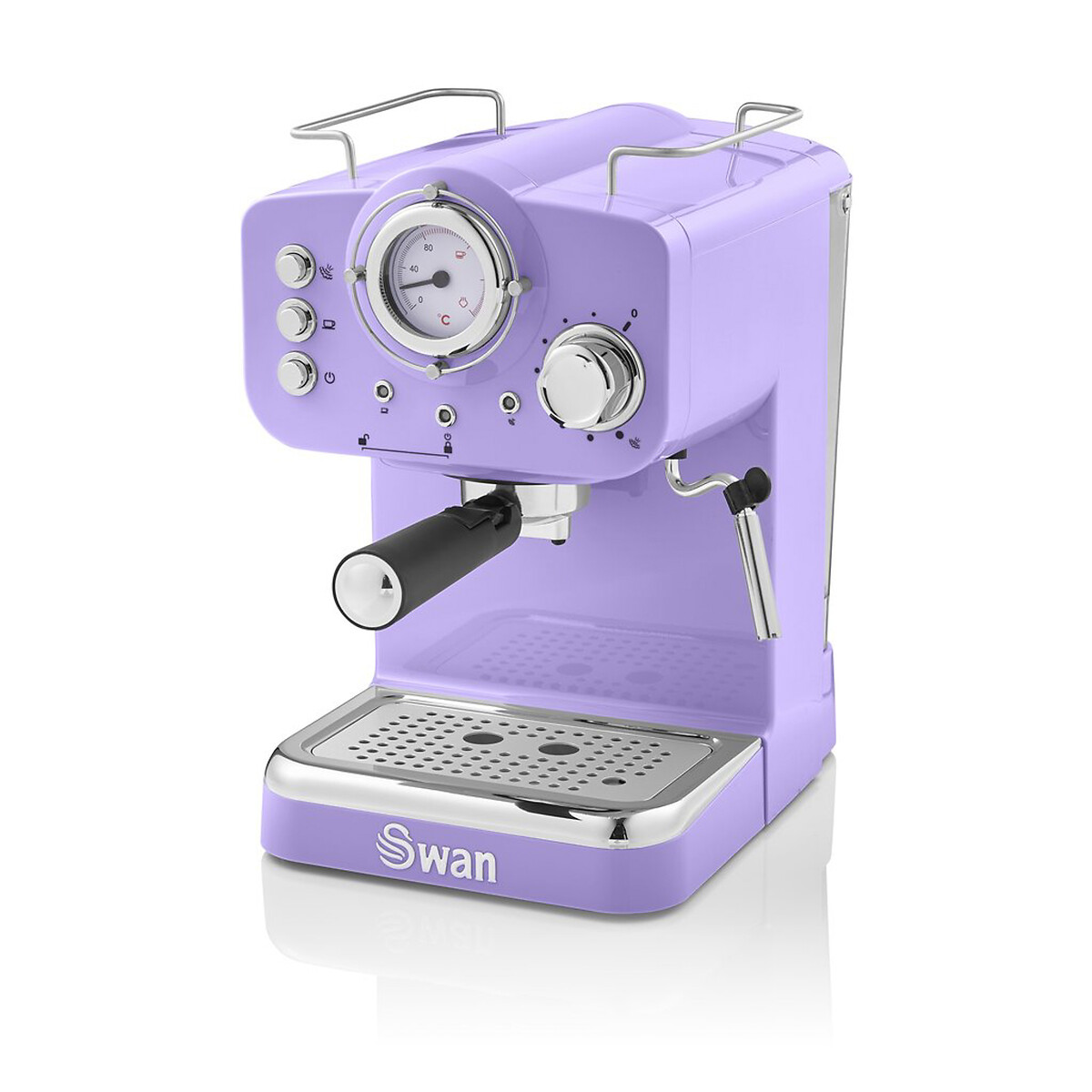 Retro pump espresso coffee machine 