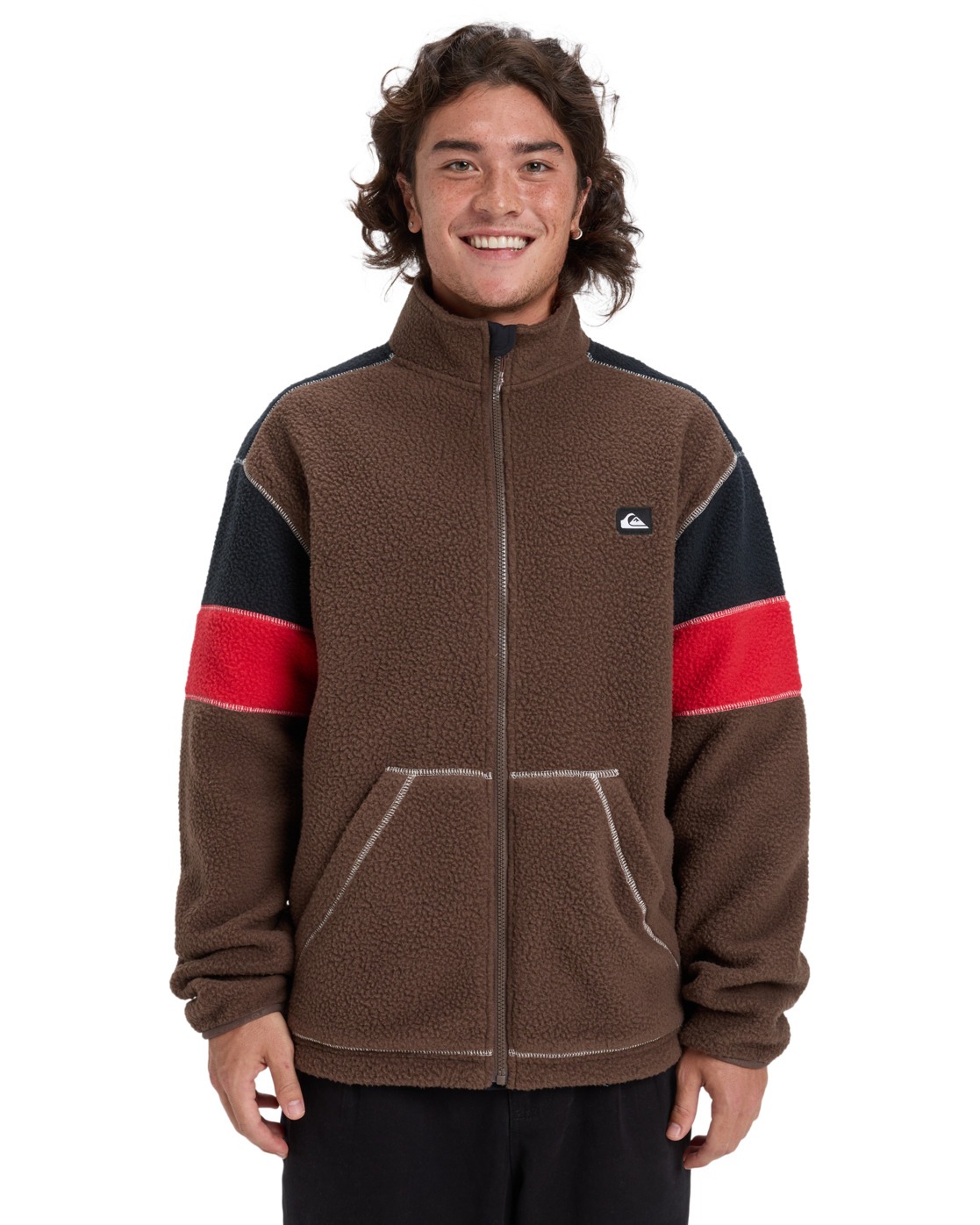Polaire zippée CLEAN COAST BLOCK, QUIKSILVER
