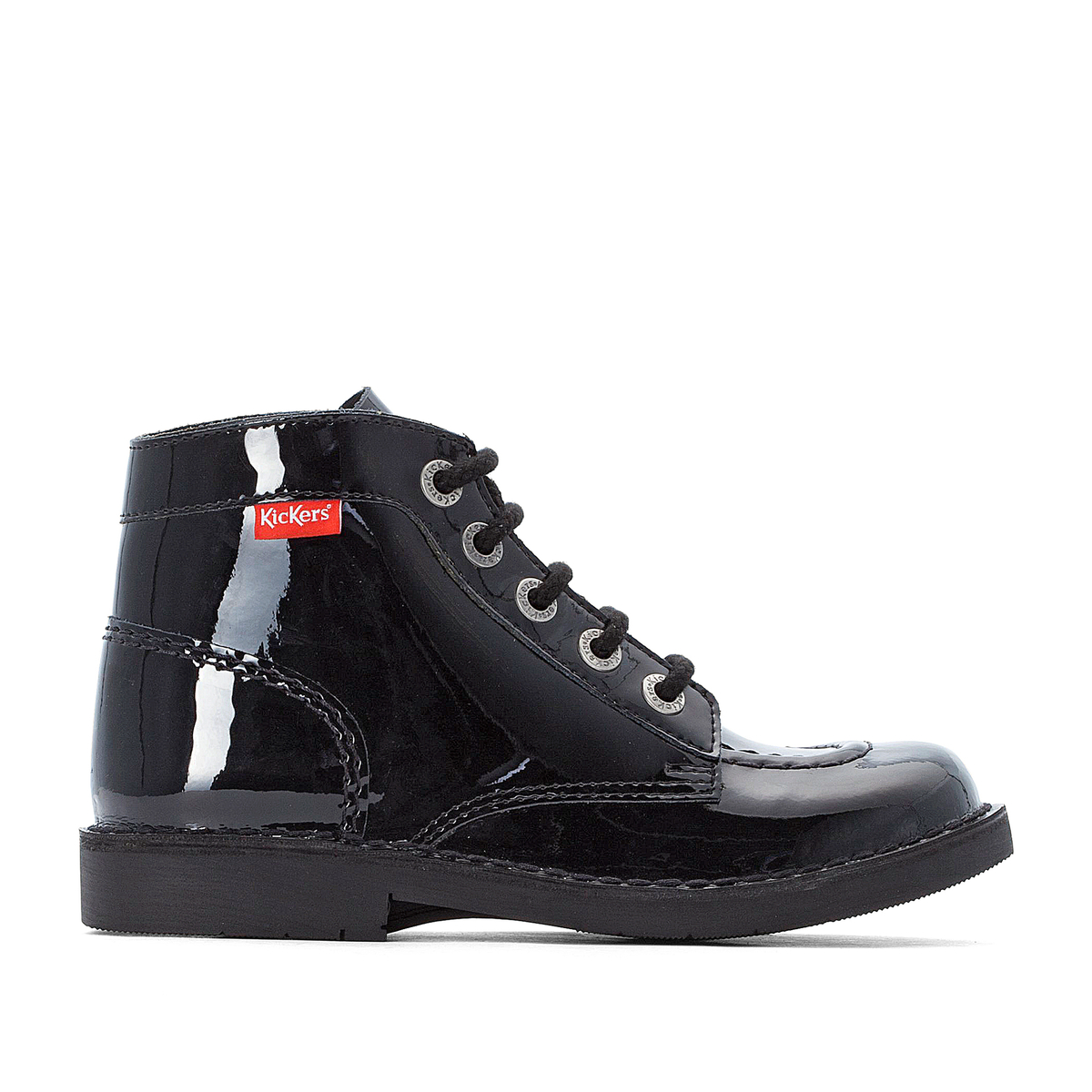 Image of Kids' Kick Col Leather Ankle Boots