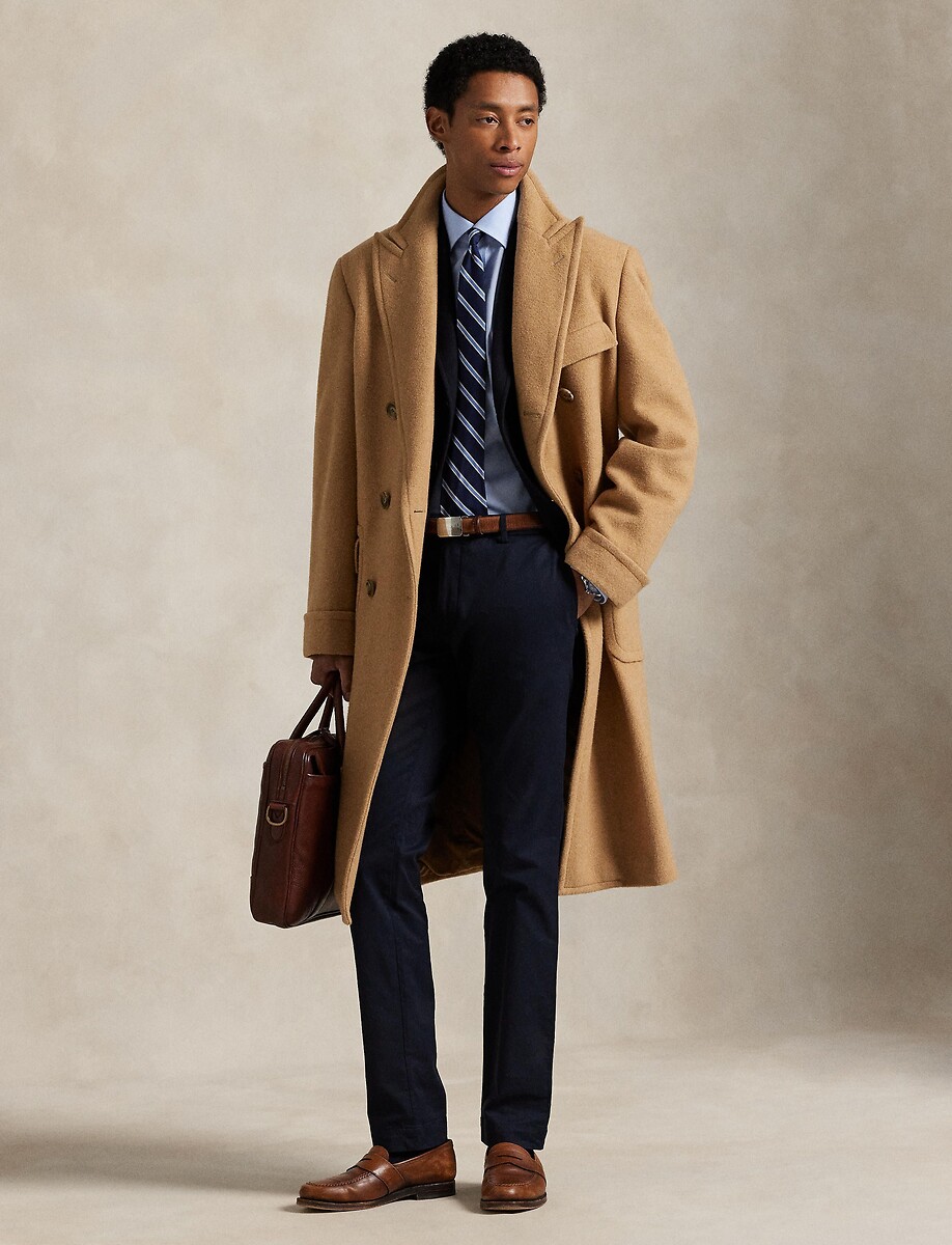 Pantalon slim, en twill de coton, POLO RALPH LAUREN
