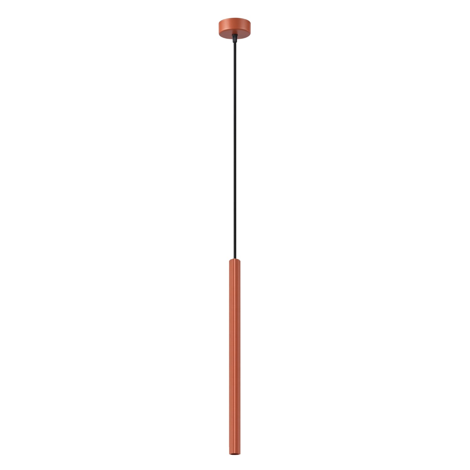 Suspension Acier Ocre Rouge G9 1 Arche, EDEN