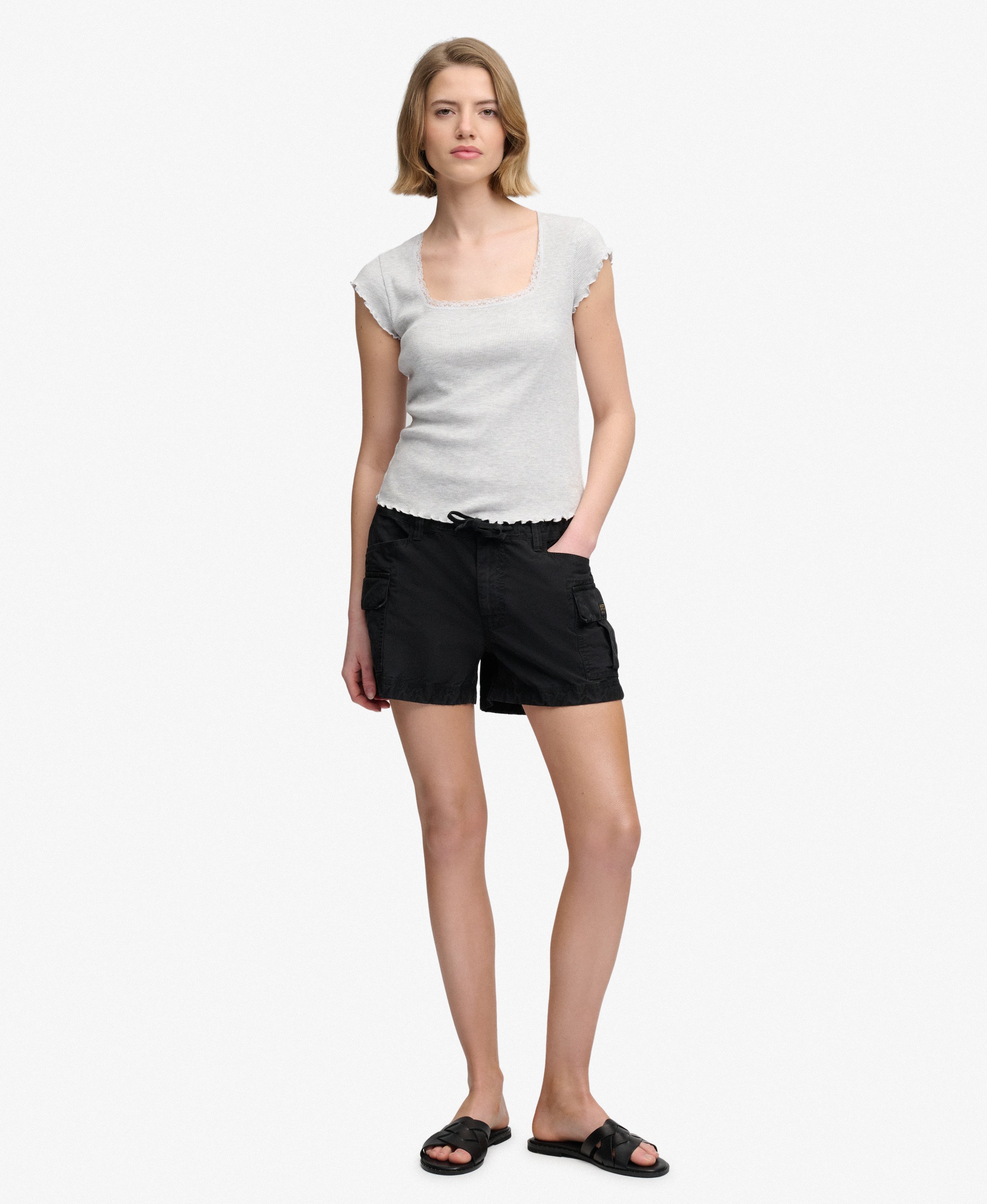 Short Cargo Coupe Ajustée, SUPERDRY