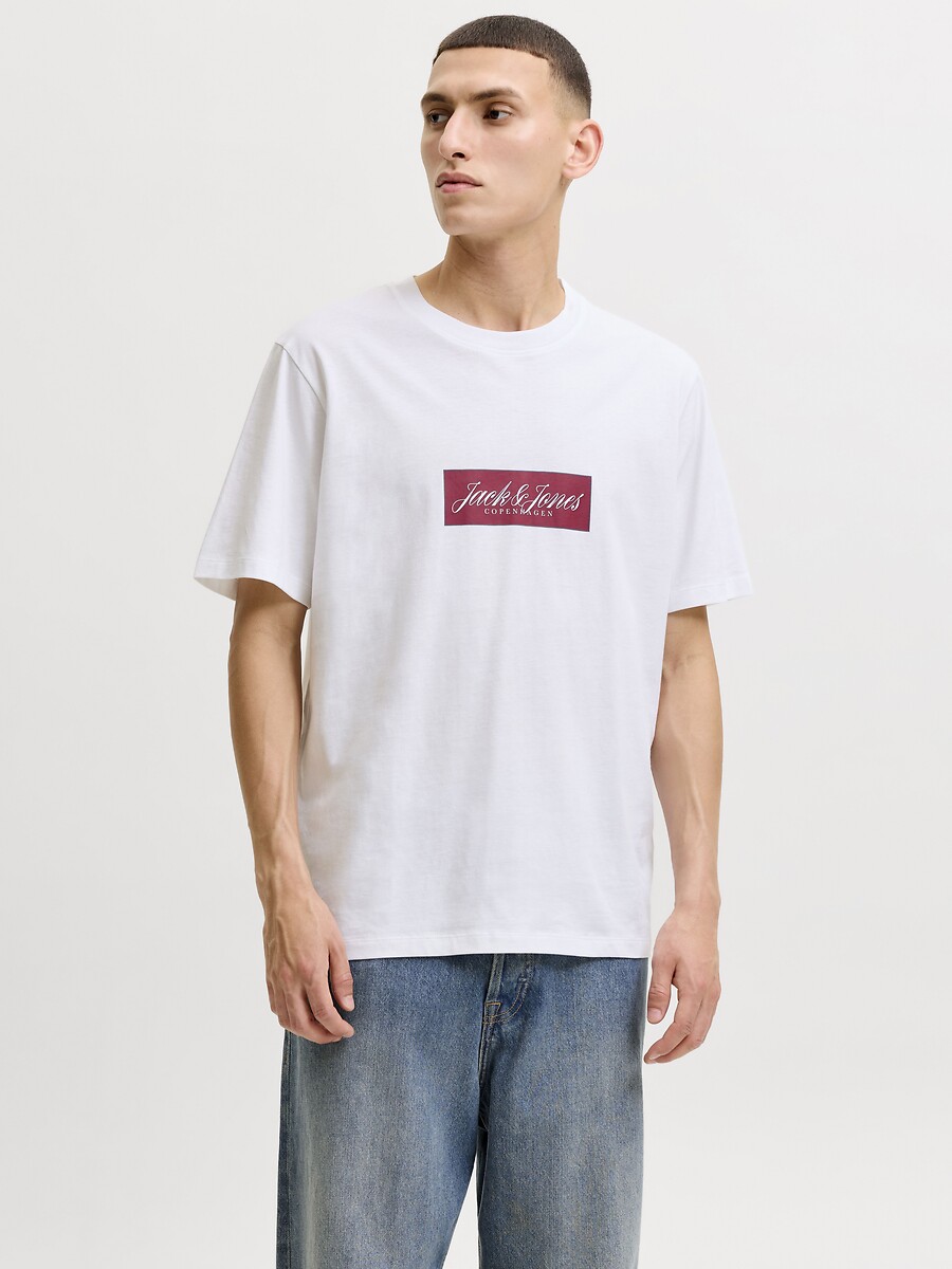 T-shirt met korte mouwen, JACK & JONES