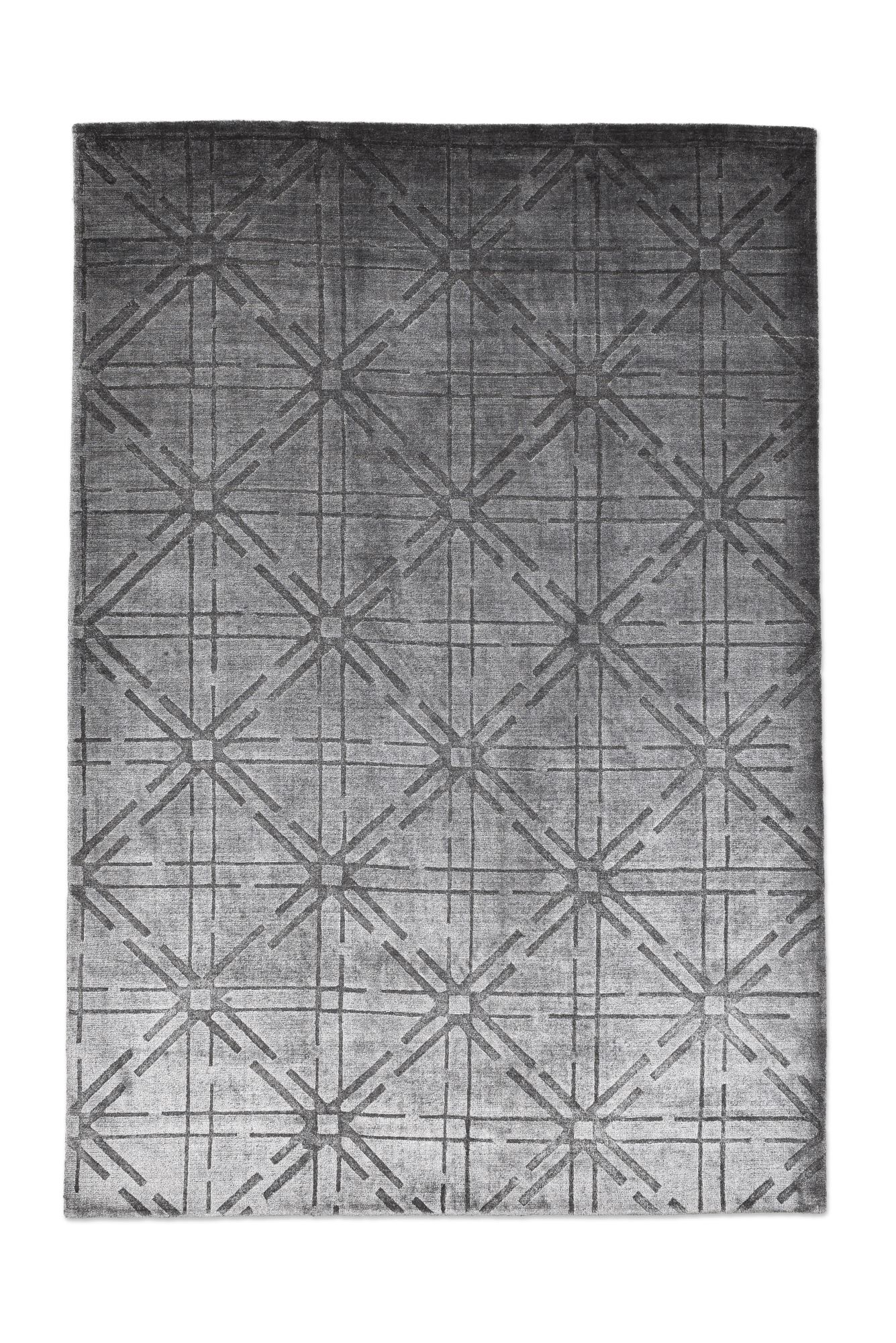 Tapis salon Zambia, tissé main, 100% viscose, THEKO
