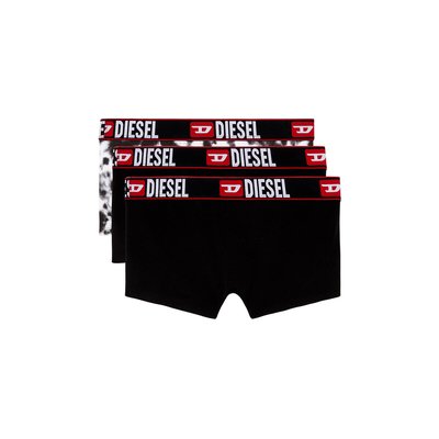 3er-Pack Boxerpants: 2x uni + 1x bedruckt DIESEL