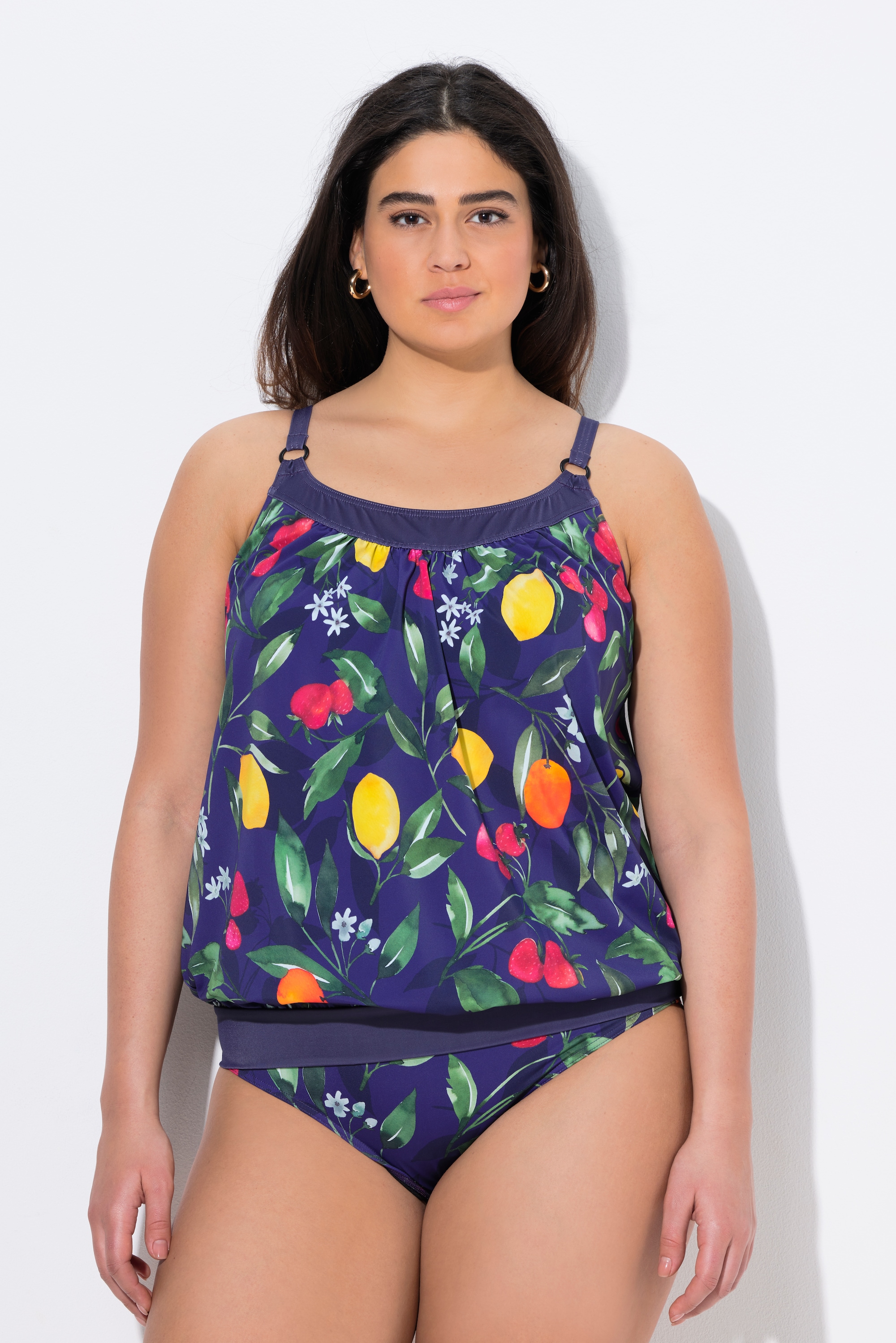 Tankini, motif fruits, bonnets souples, ULLA POPKEN
