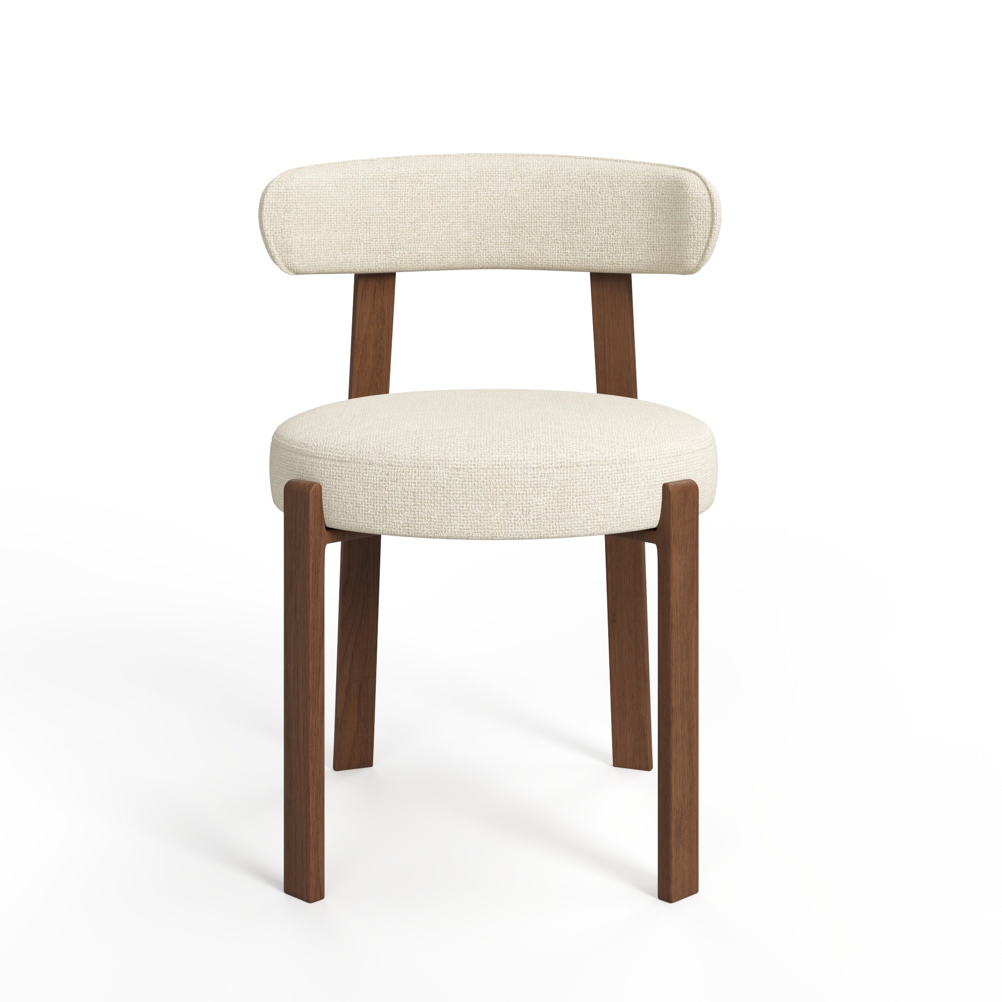Lot de 2 chaises en velours chenillé JUNA, SIA HOME
