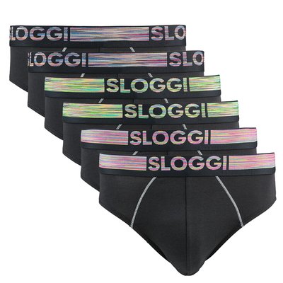 Lot de 6 slips Go ABC SLOGGI