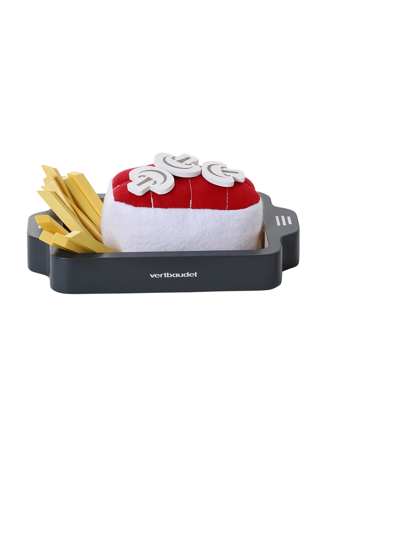 Plateau De Fromages VERTBAUDET En Feutrine Et Bois FSC – 18 Pièces, Camembert, Chèvre, Emmental, Baguette, Jeu D’imitation Dès 2 Ans