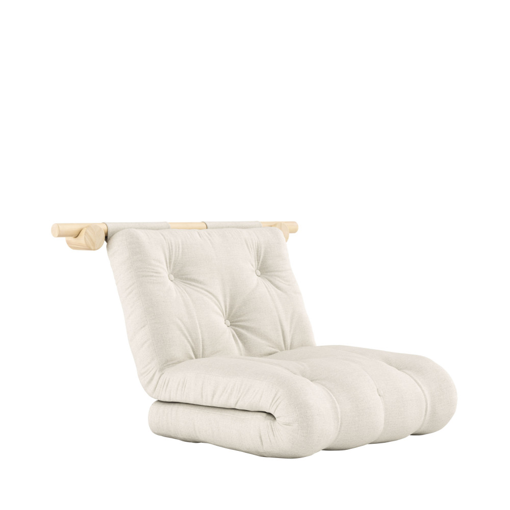 Fauteuil convertible en lin et bois avec accroches murales- HOOKED, KARUP DESIGN