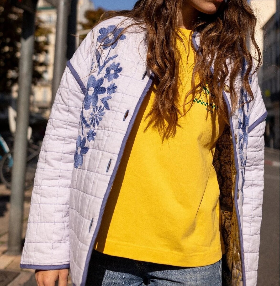 Veste matelassée réversible, VANITA, APACHES COLLECTIONS