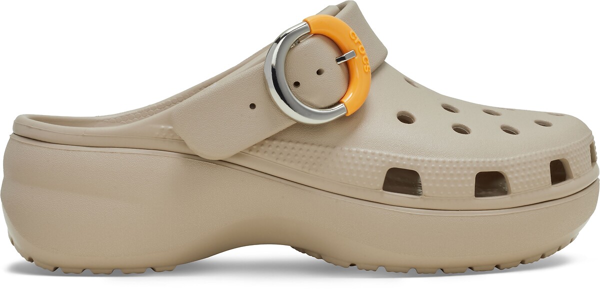Crocs Zuecos CLASSIC PLATFORM DIPPED BUCKLE