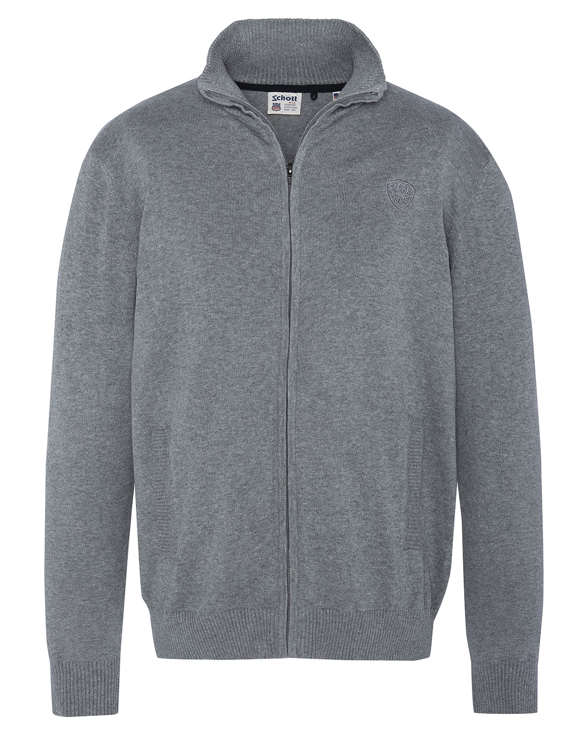 Cardigan zippé, SCHOTT