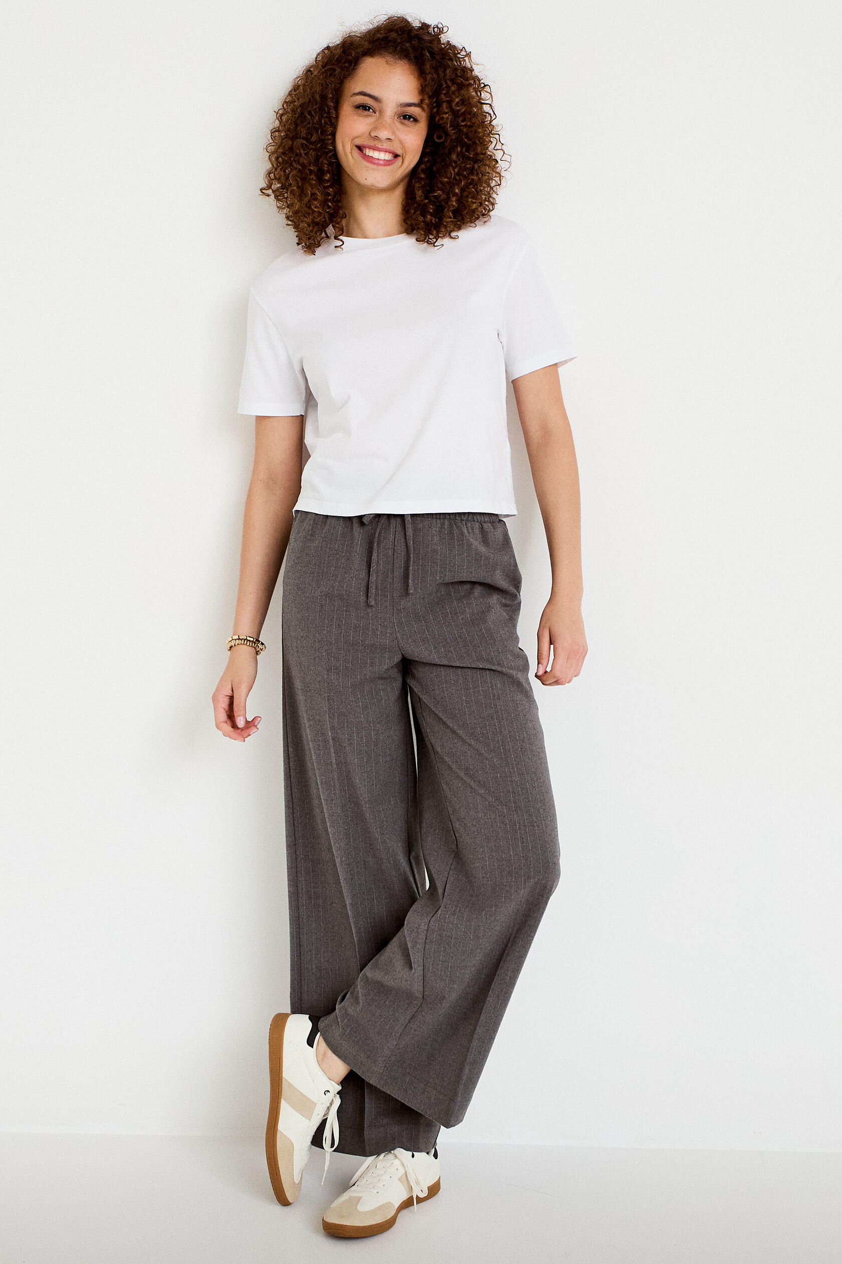 Pantalon large taille standard, CACHE CACHE