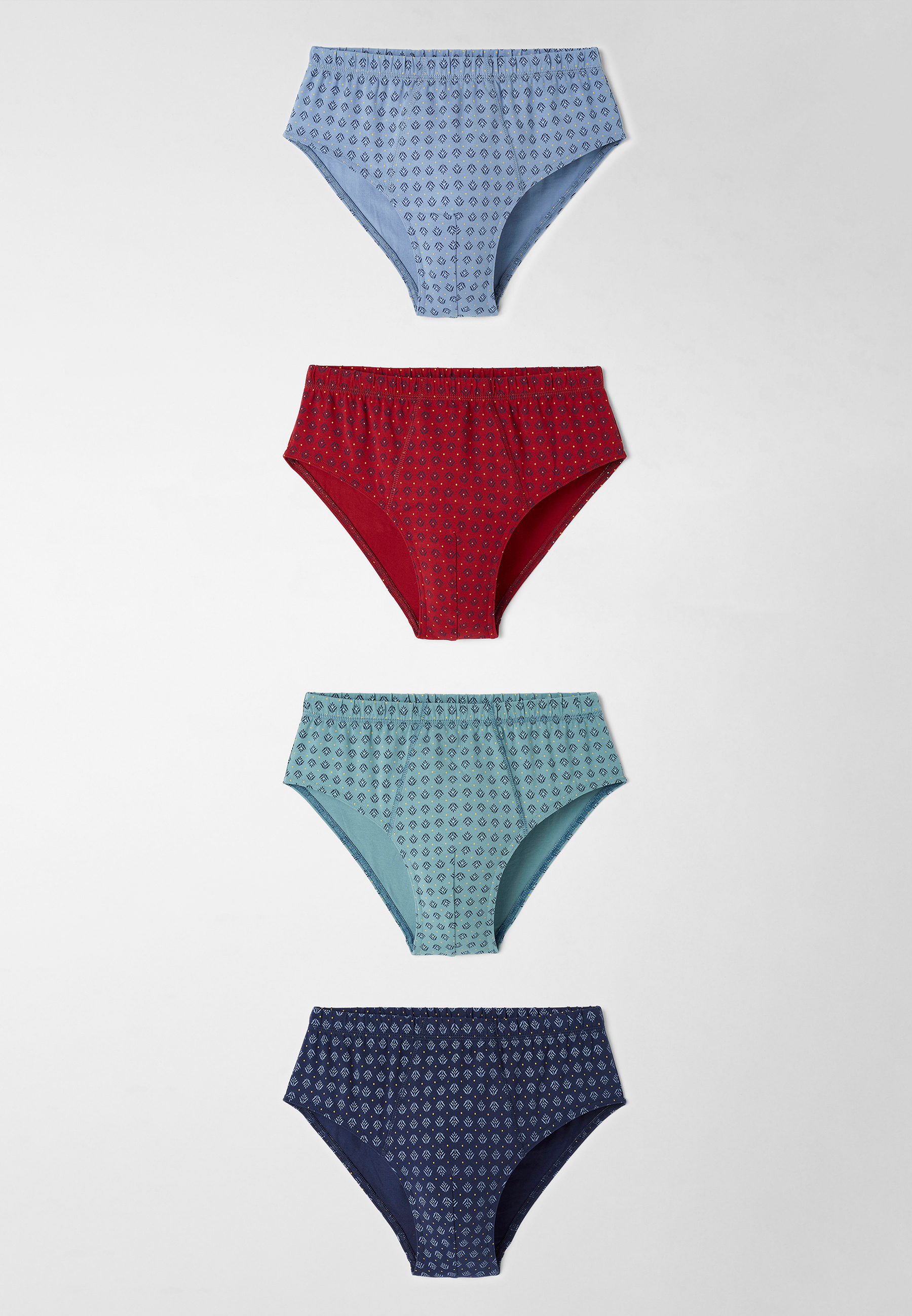 Slips fermés - Lot de 4, DAMART