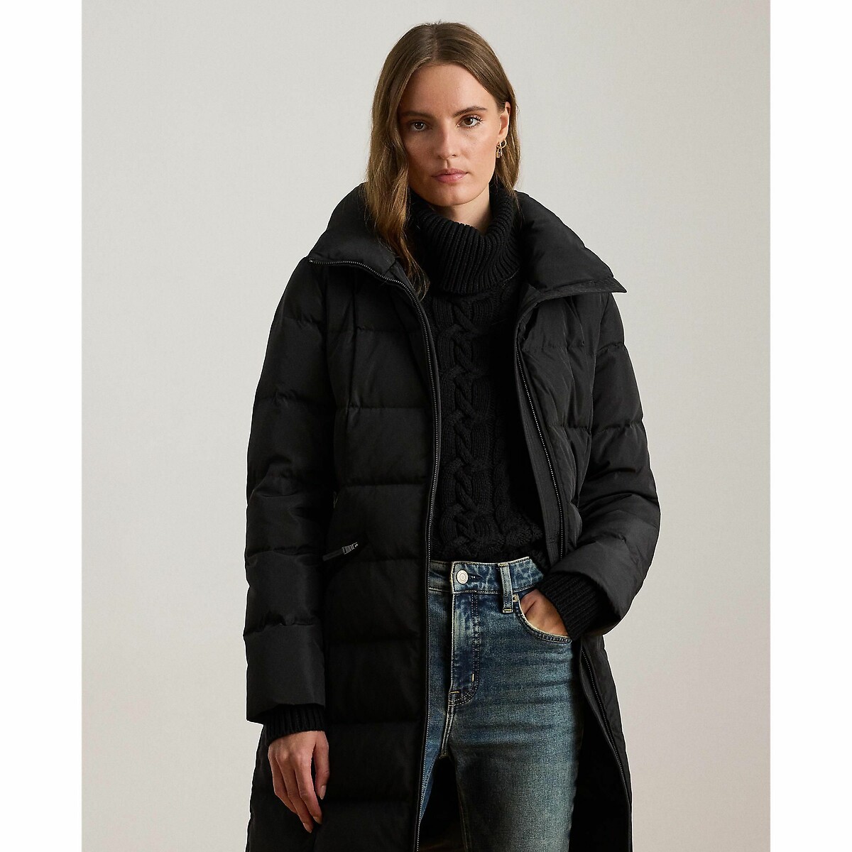 Long Hooded Padded Jacket, LAUREN RALPH LAUREN