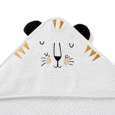 Kalou Baby bath cape with embroidered hood LA REDOUTE INTERIEURS