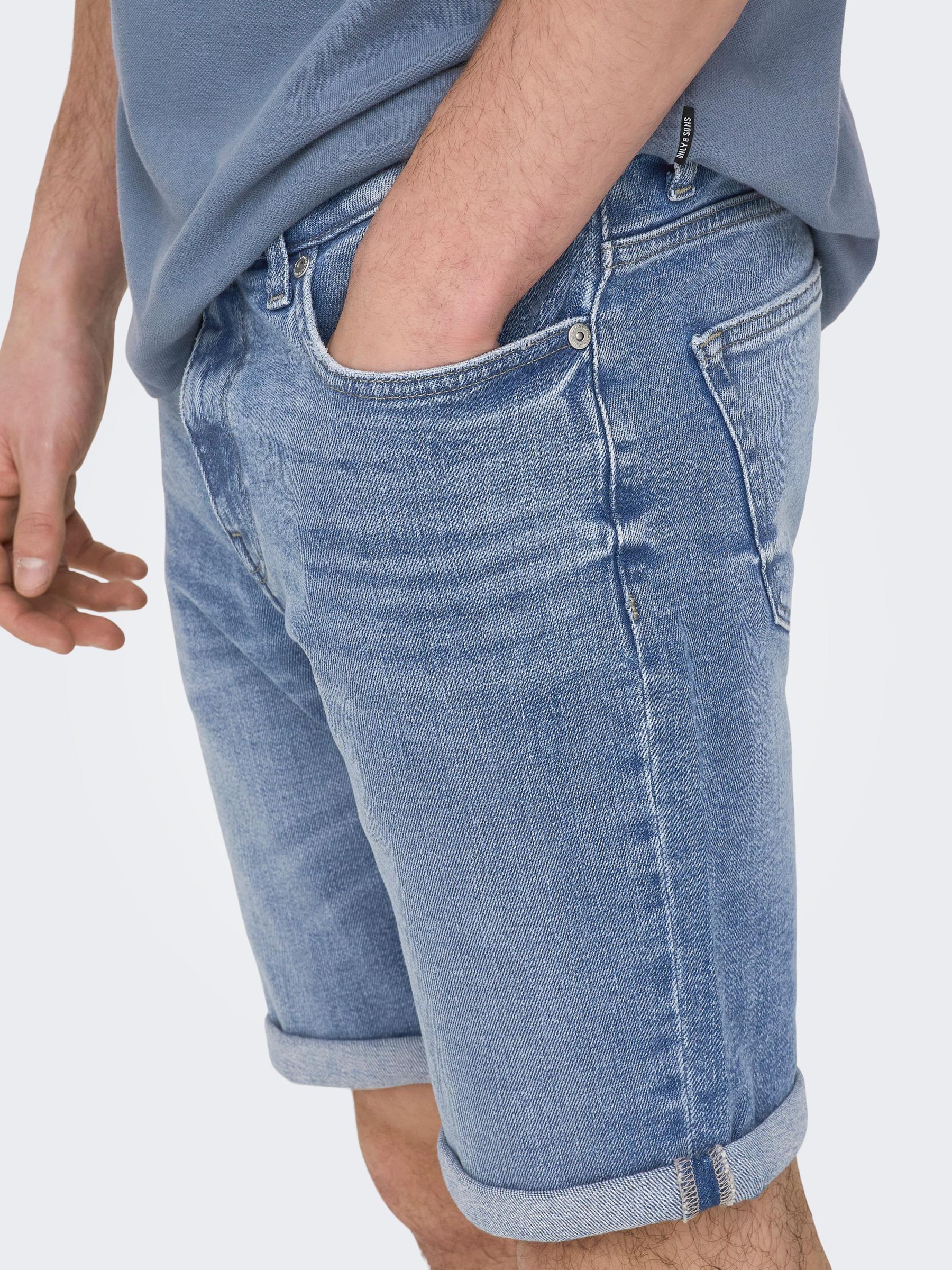 Short de sport pour homme, avec poches et cordon de serrage, couleur unie, pour les loisirs, le fitness, l'été, séchage rapide, short de bain, short de plage, short de bain, bleu, XXL