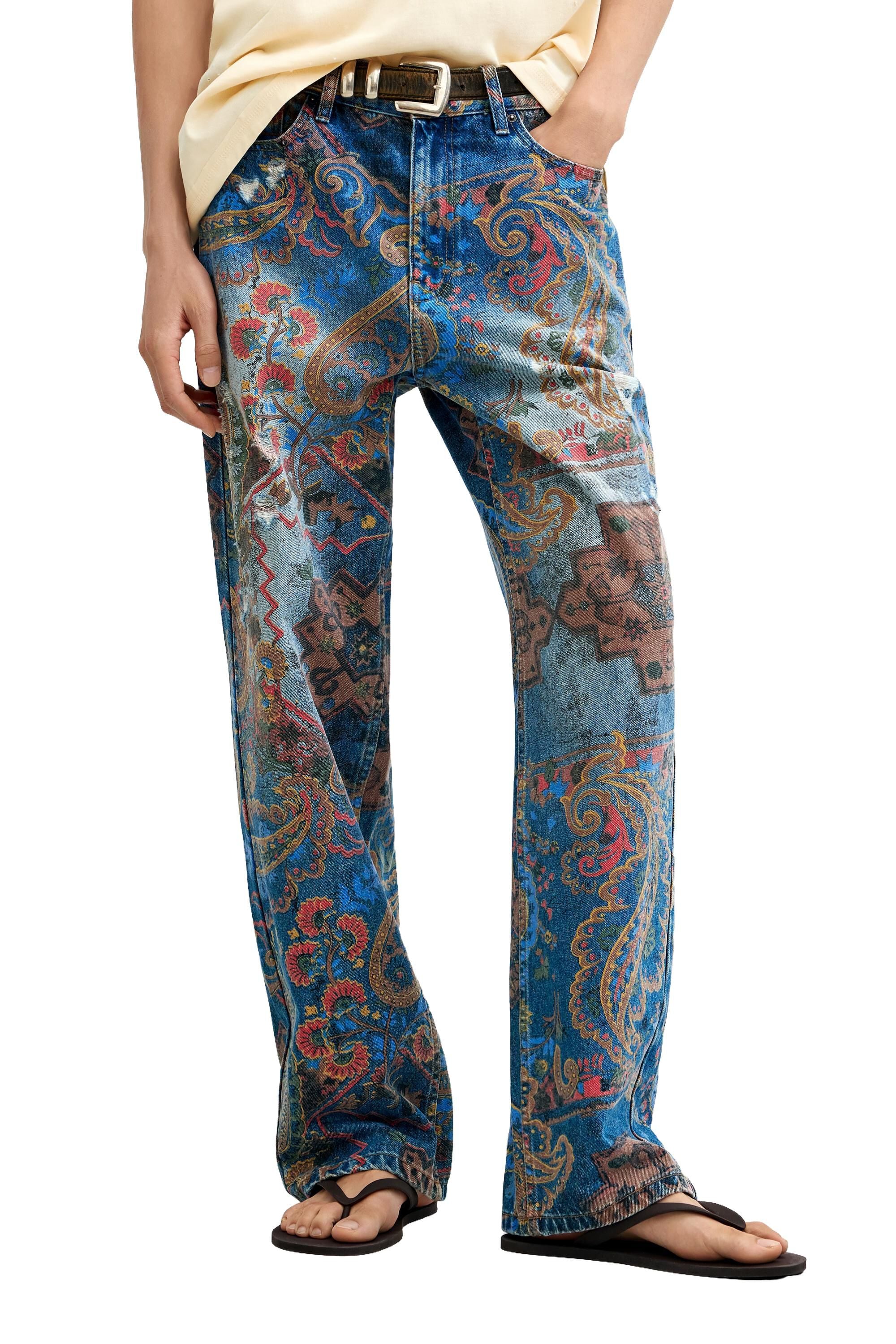 JEAN IMPRIMÉ, DESIGUAL