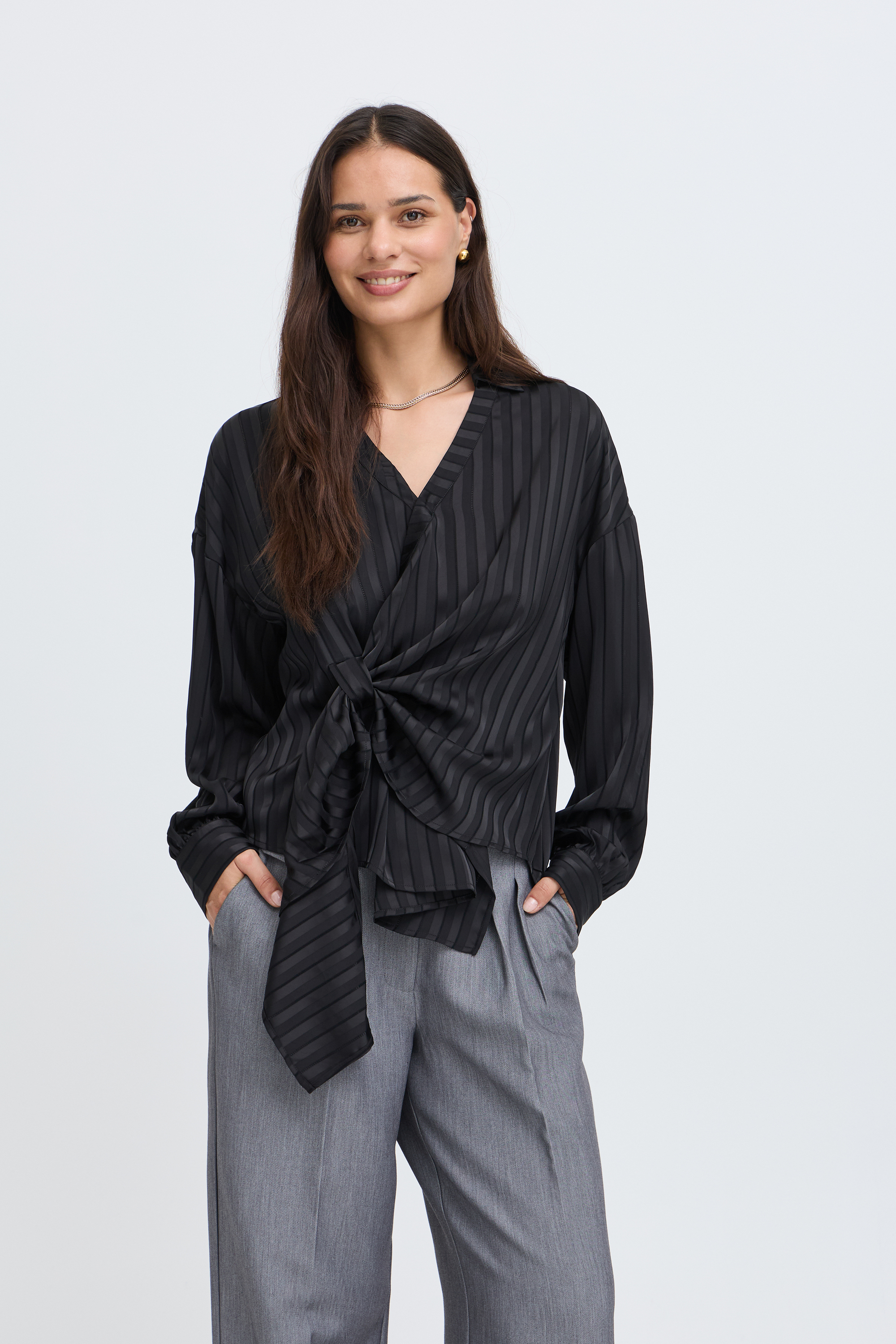 Blouse à manches longues, B.YOUNG