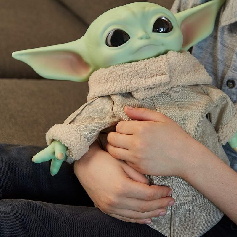 Peluche Star Wars Bebe Yoda 28 Cm Mattel La Redoute Peluche Star Wars Bebe Yoda 28 Cm Mattel La Redoute