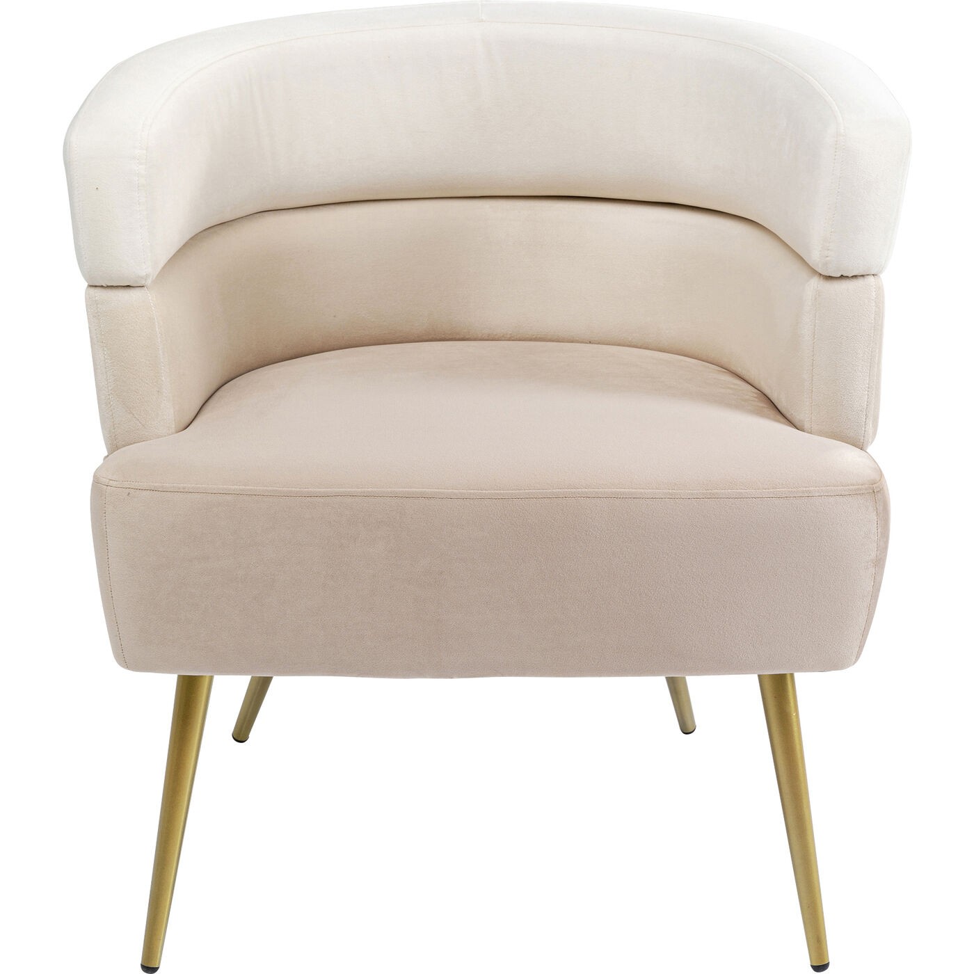 Fauteuil en velours, SANDWICH, KARE DESIGN