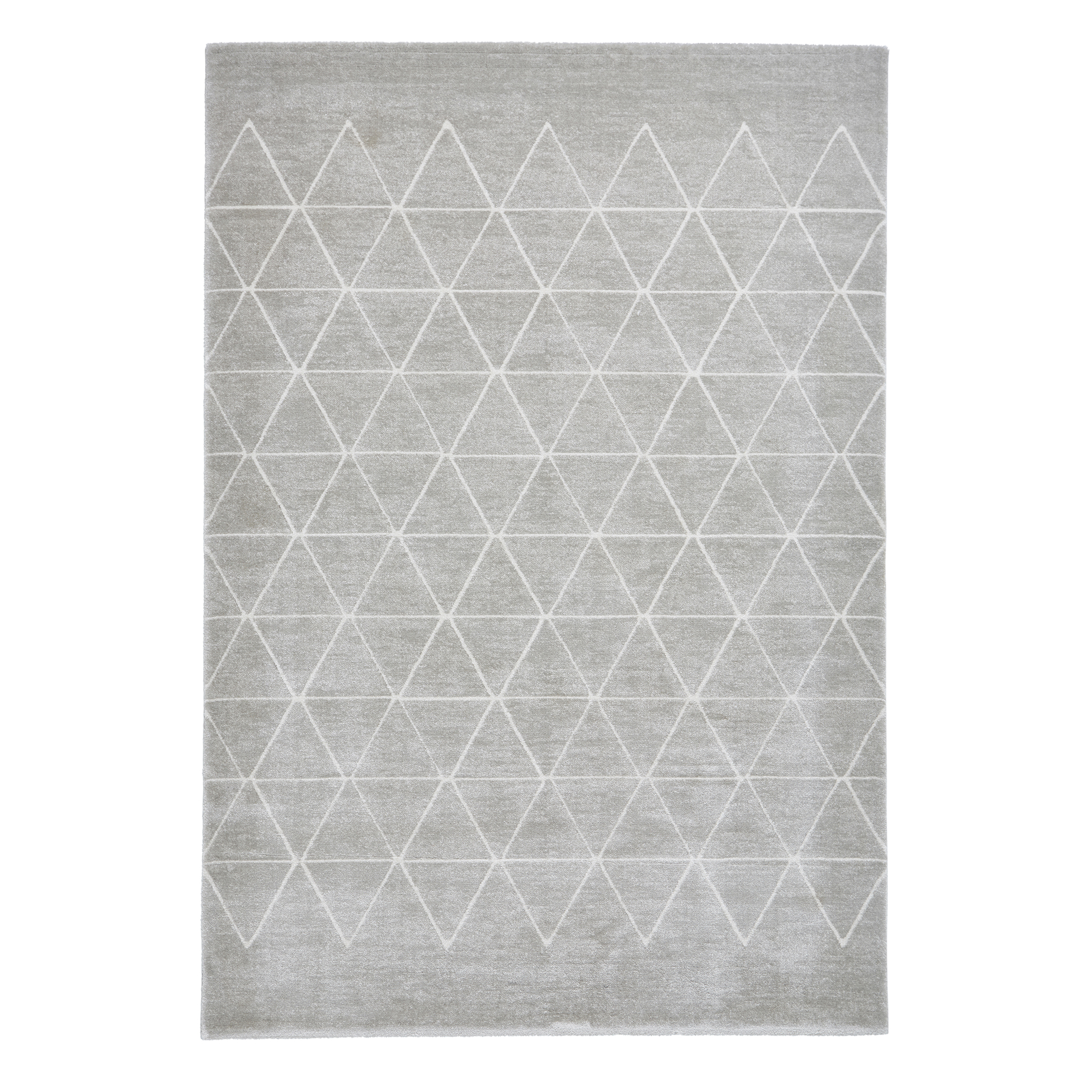 Triangle Geometric Patterned Rug Grey, Triangle Pattern Rug