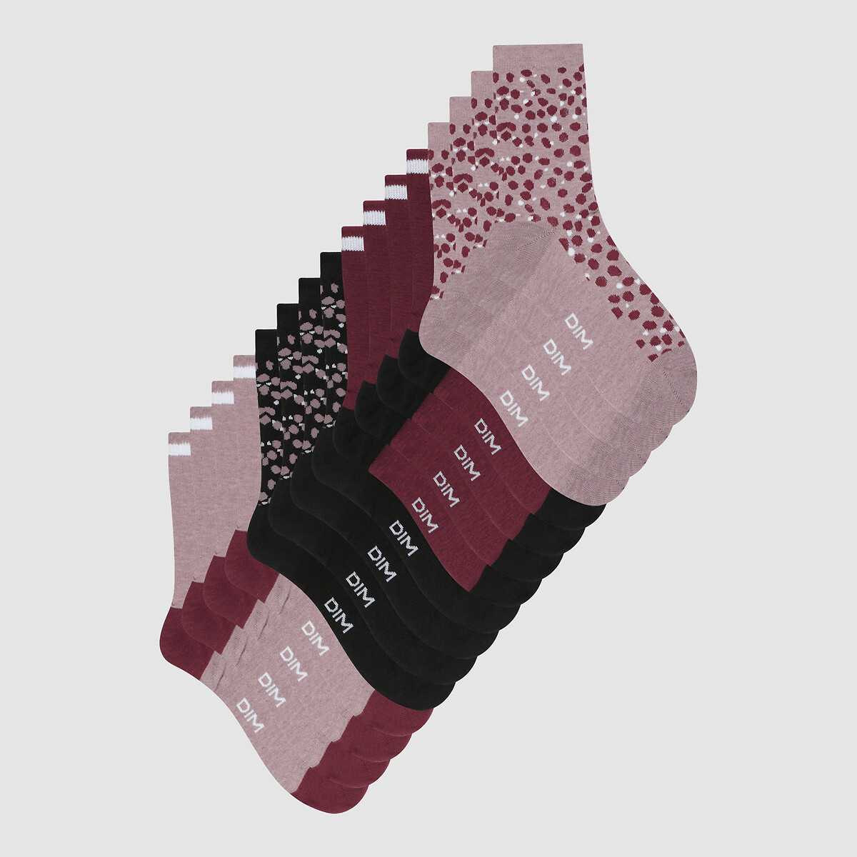 Image of Pack of 8 Pairs of EcoDim Style socks