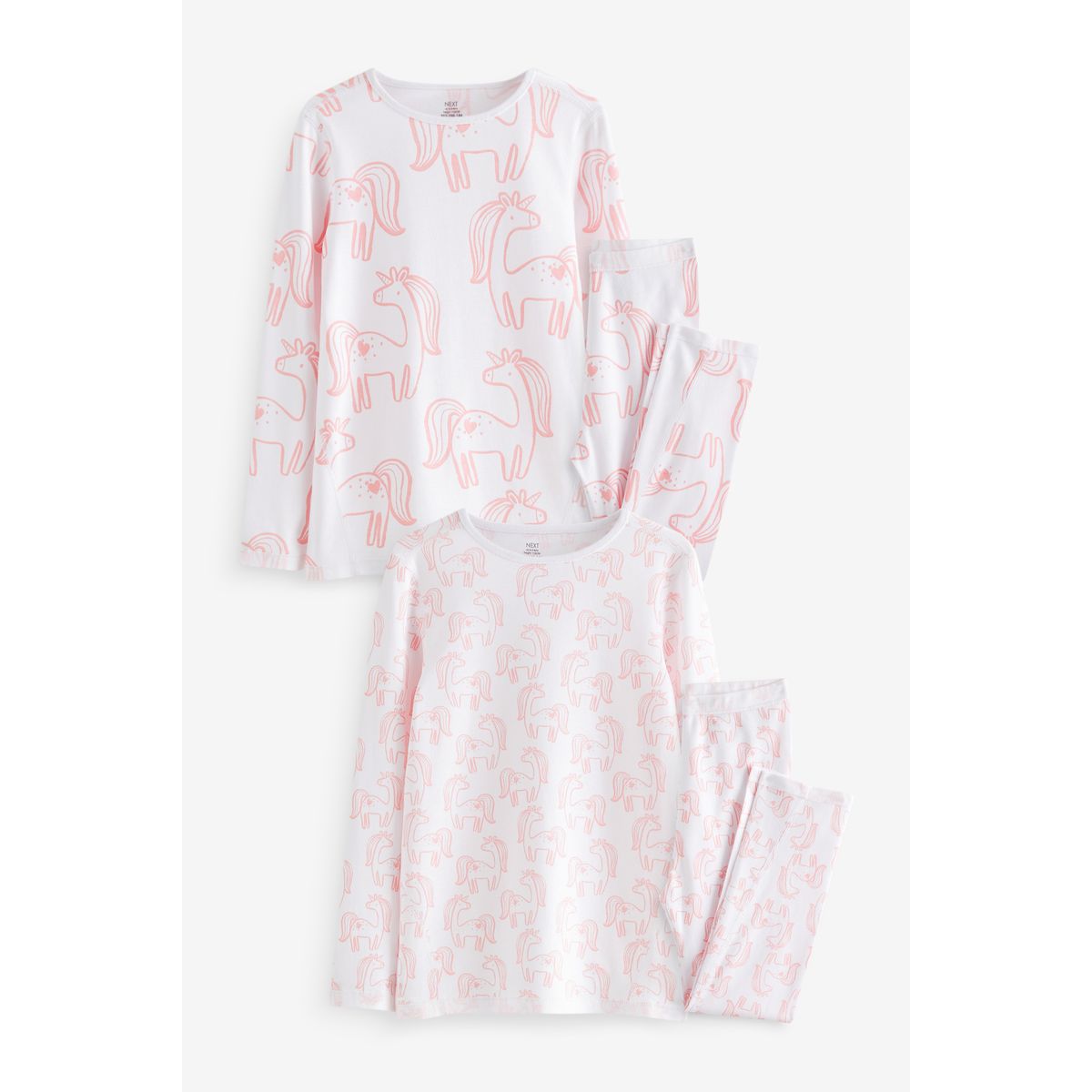 Pyjamas kind to skin, lot de 2, NEXT