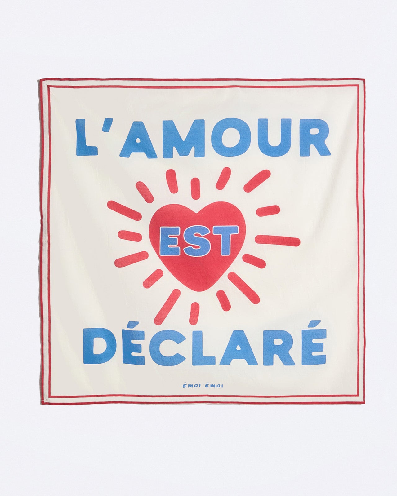 Bandana L'amour est déclaré, EMOI EMOI