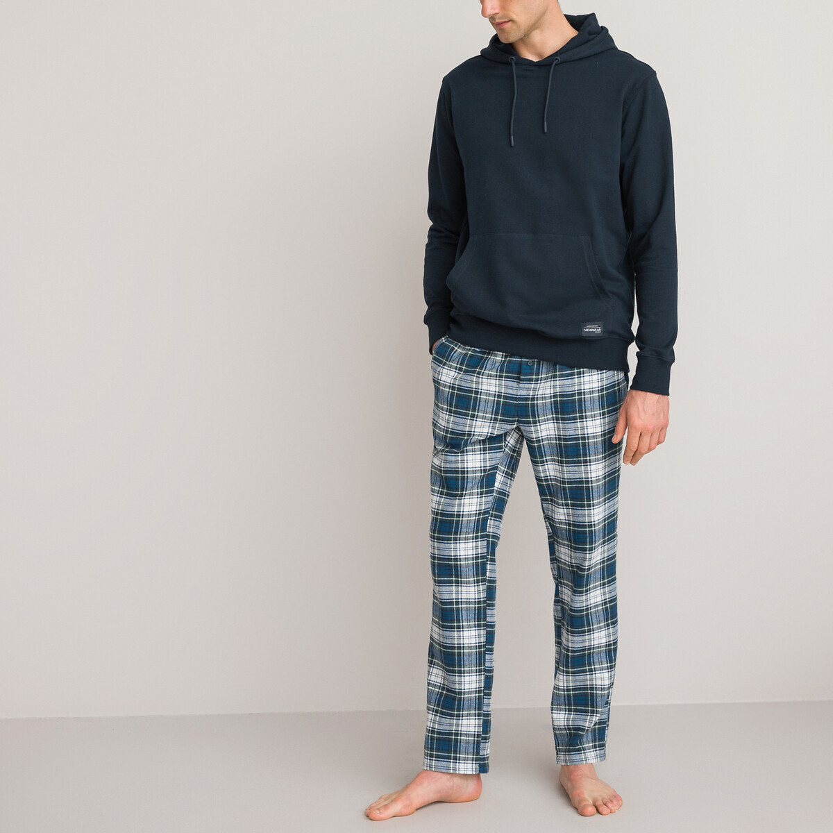 Fenteer Vetements dhôpital Homme Pyjama Hauts Pantalon Costume pour patients 