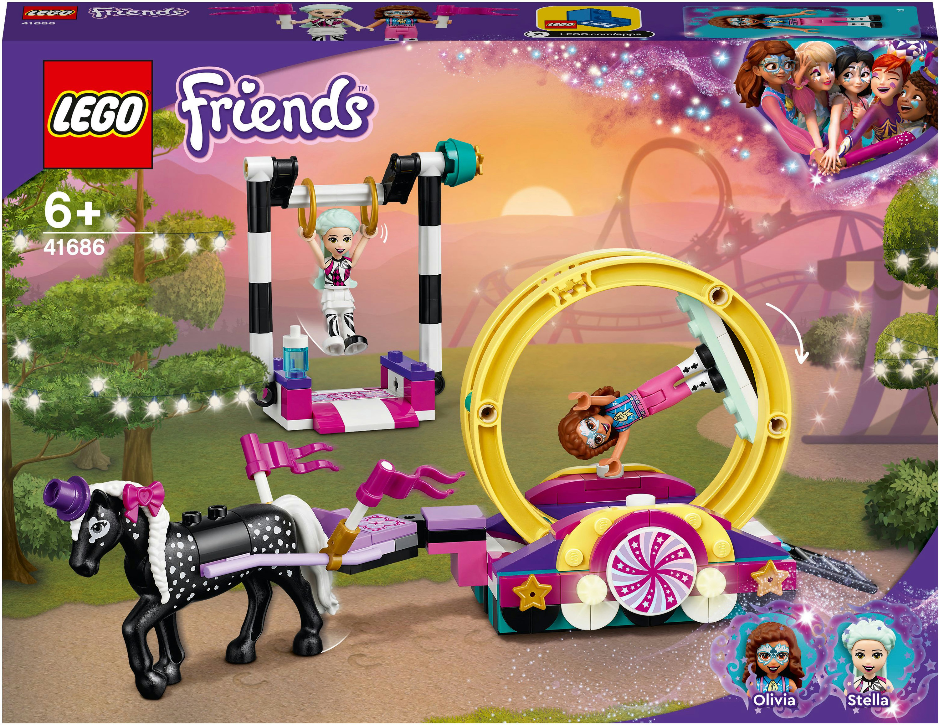 Les acrobaties magiques, LEGO