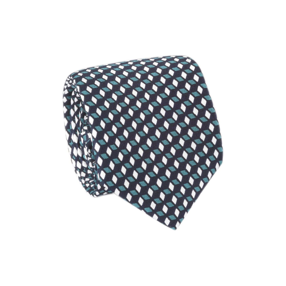 Cravate motif géométrique