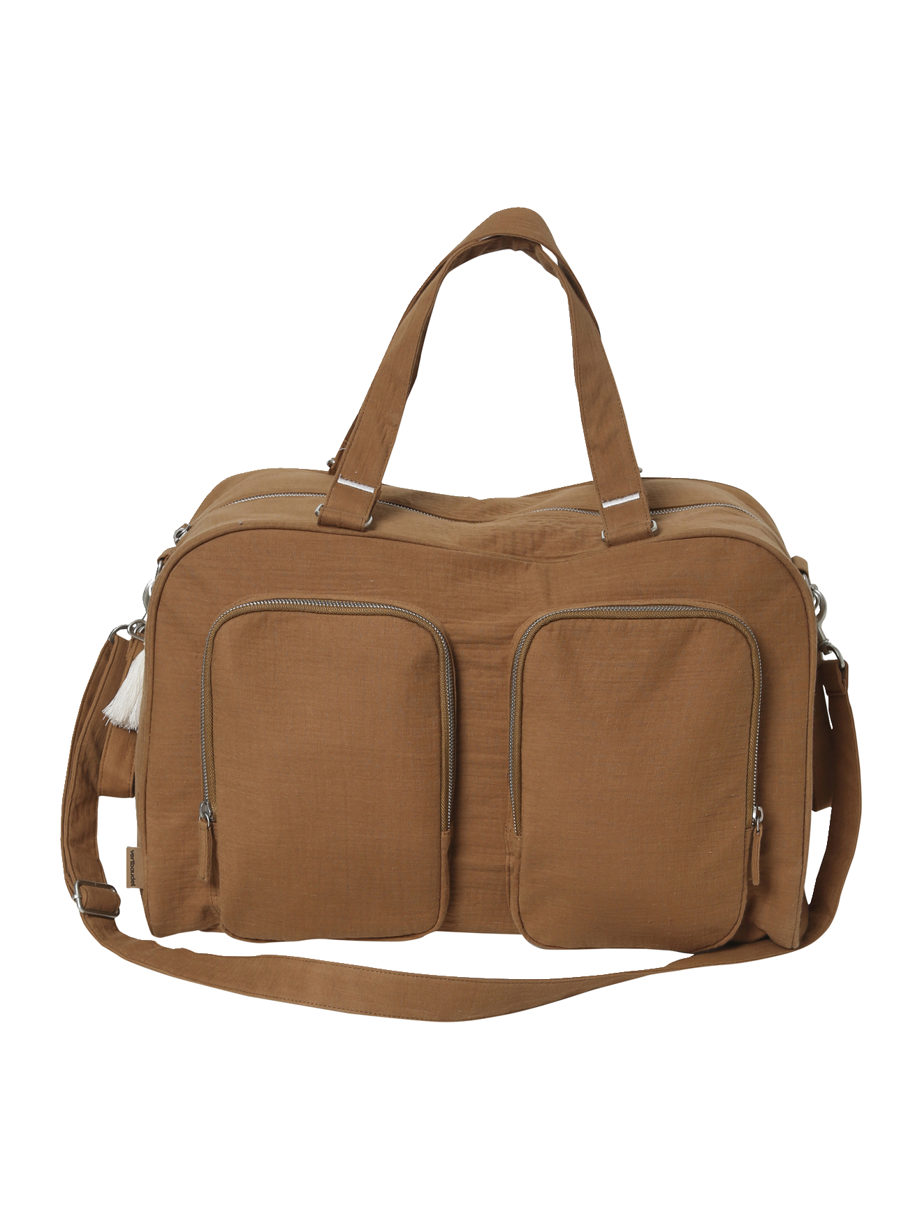 Sac à langer multipoches en gaze de coton Family L, VERTBAUDET