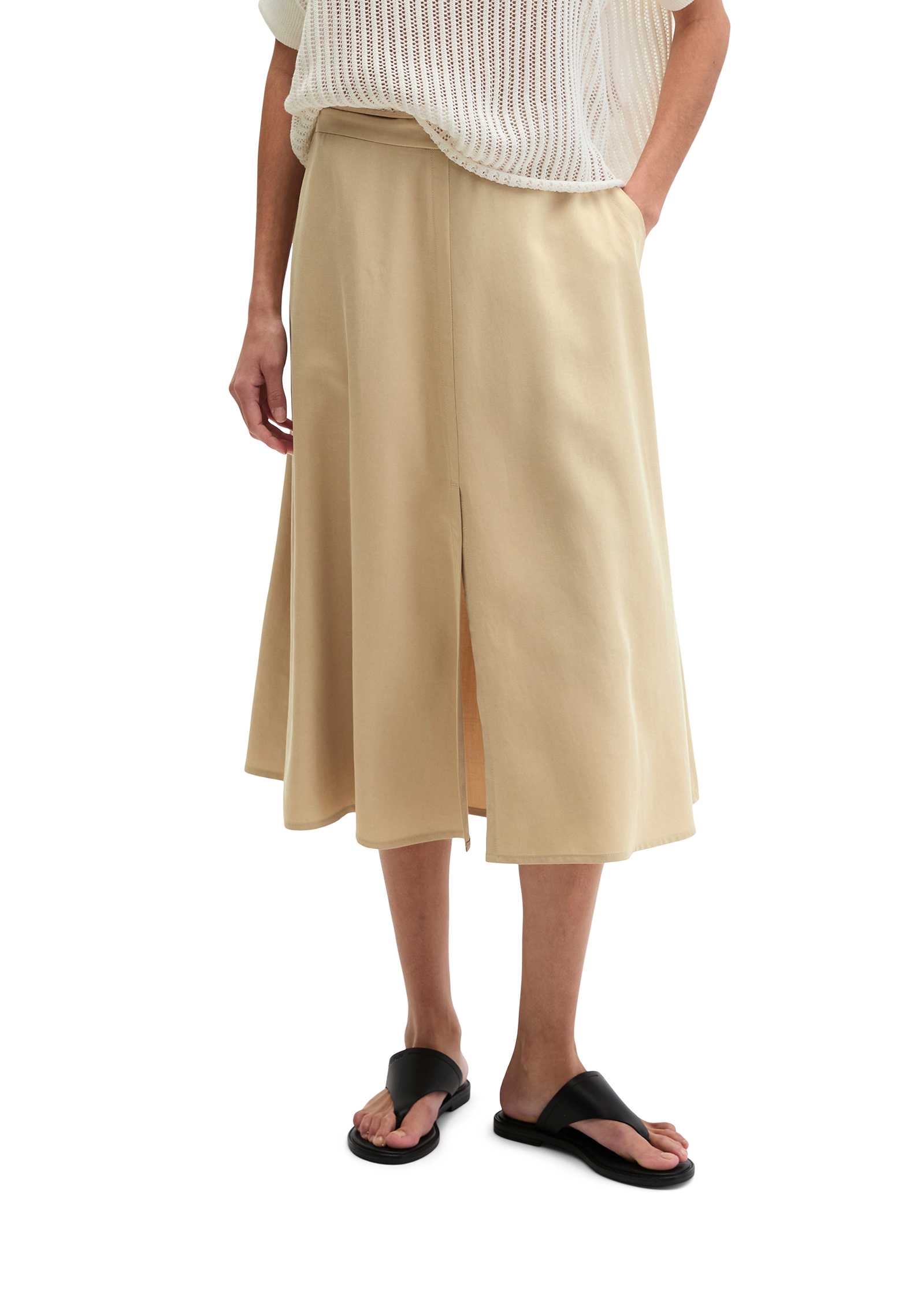 Jupe évasée en TENCEL™ Lyocell, MARC O'POLO